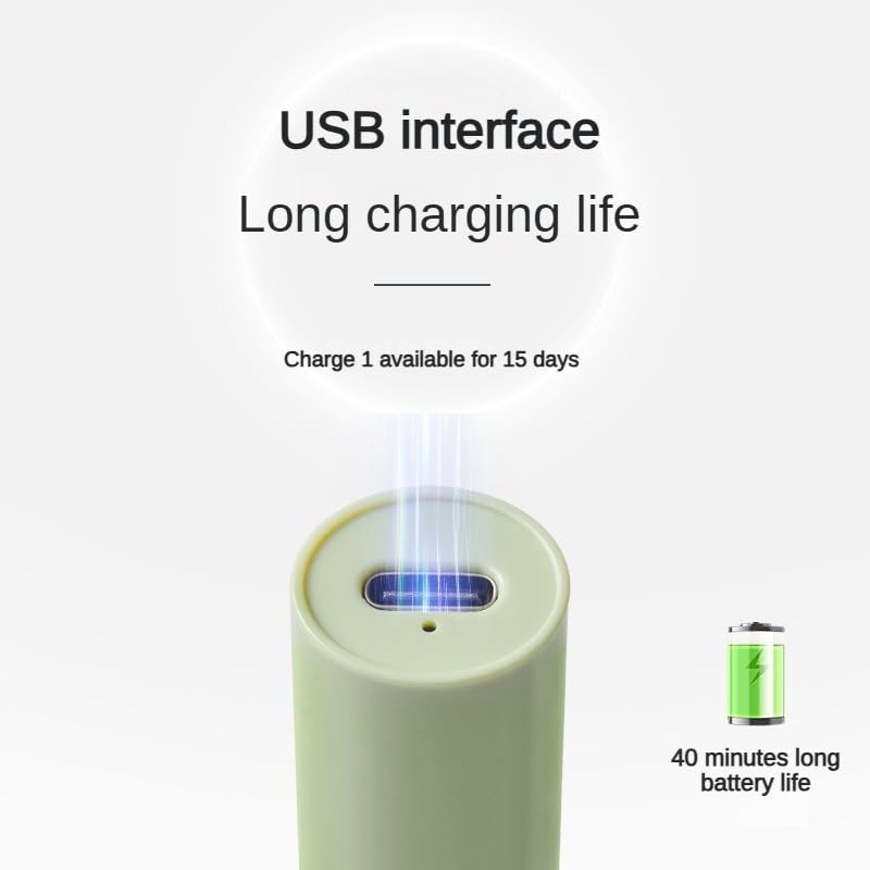 Portable LED Nail Lamp for Gel Polish - Mini Rechargeable UV Light for Fast Curing, USB Powered Manicure Dryer for Salon & Home DIY Nail Art (Green, Wired) - Perfect for Travel, Parties & Professional Nail Care