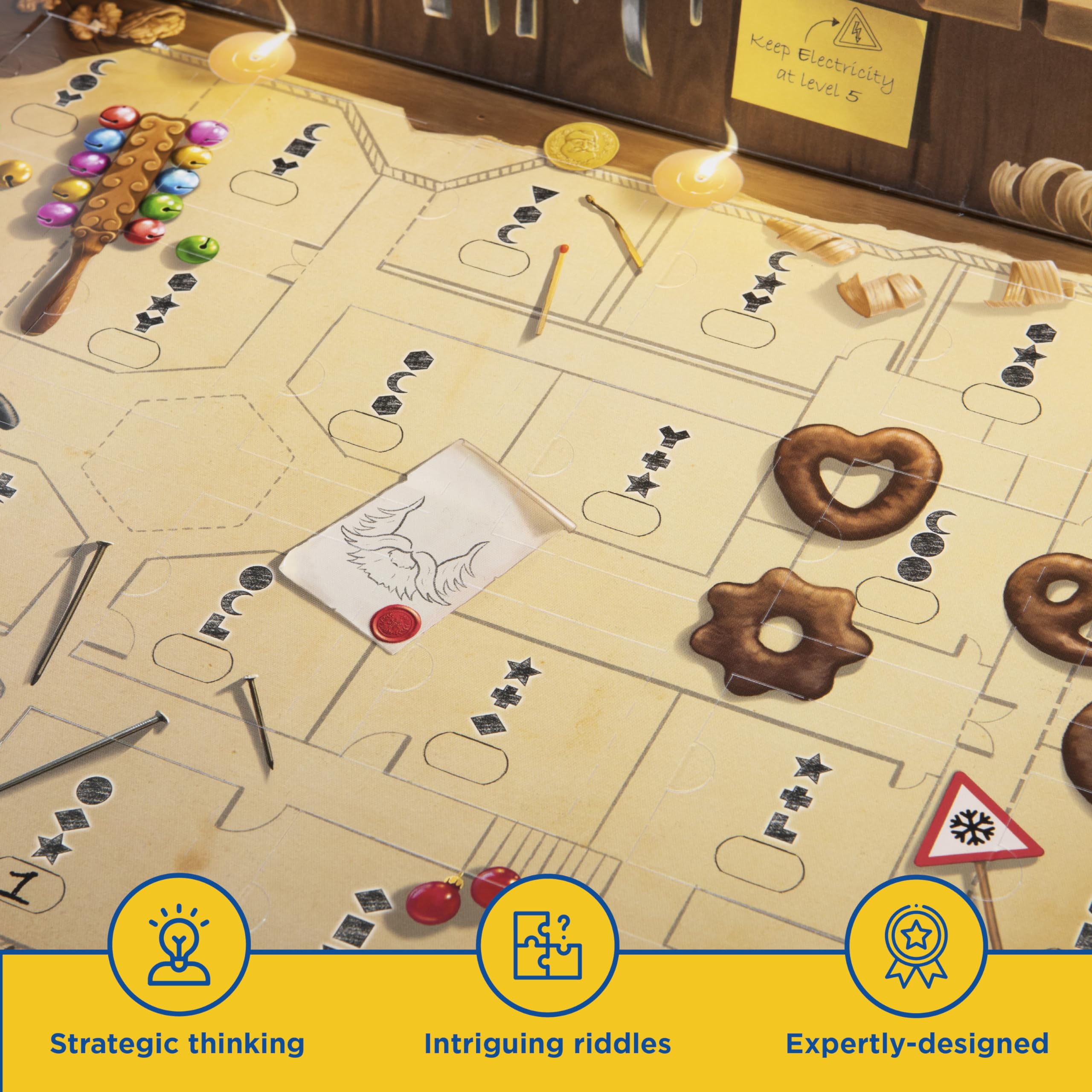 EXIT: The Game - Advent Calendar: The Silent Storm | Family Cooperative Board Game | Daily Escape Room Puzzles | Perfect for Holiday Family Bonding & Christmas Countdown Activities