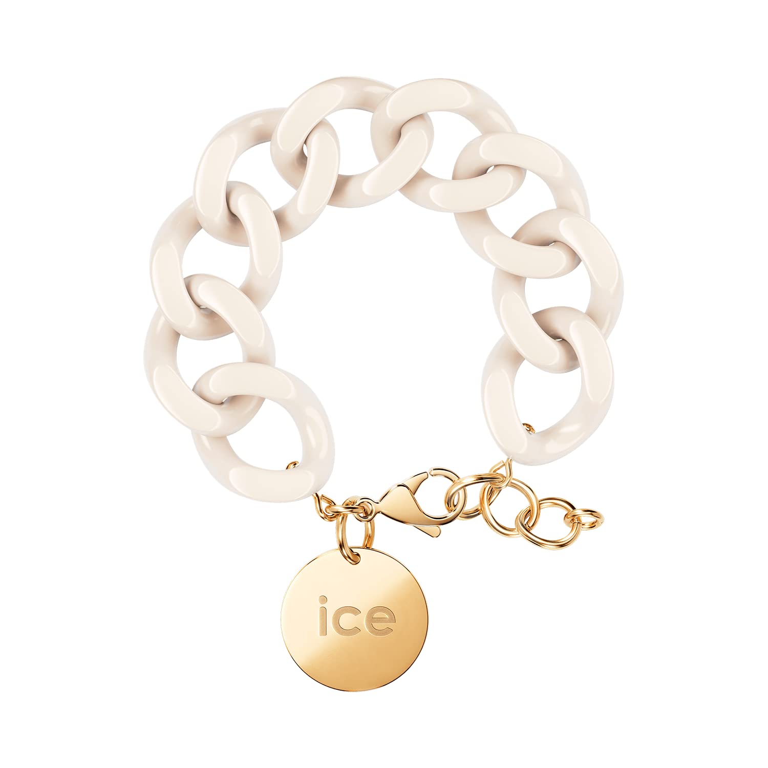 Chunky Gold Chain Bracelet for Women with Medal Charm - Stylish Jewelry for Everyday Wear & Special Occasions