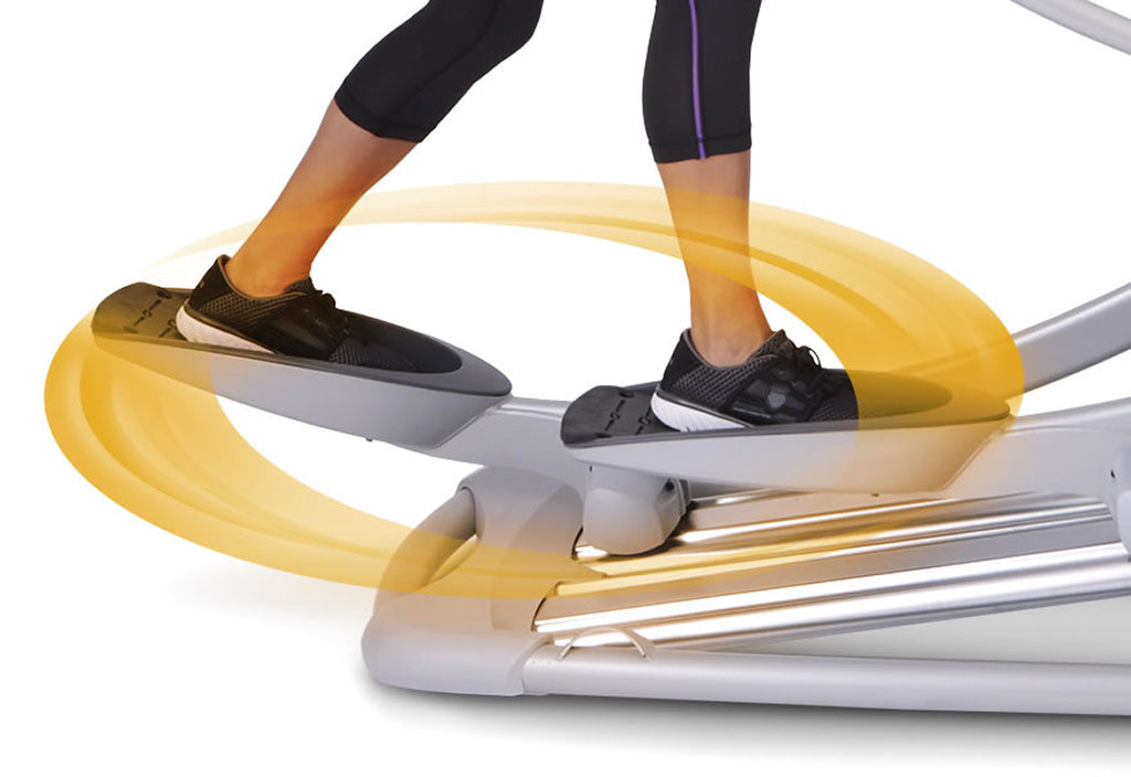 Octane Q37 Elliptical Machine - Low Impact Cardio Trainer for Home Gym, Full Body Workout Equipment with LCD Monitor and 16 Resistance Levels | Perfect for Small Spaces, Apartment Fitness & Weight Loss