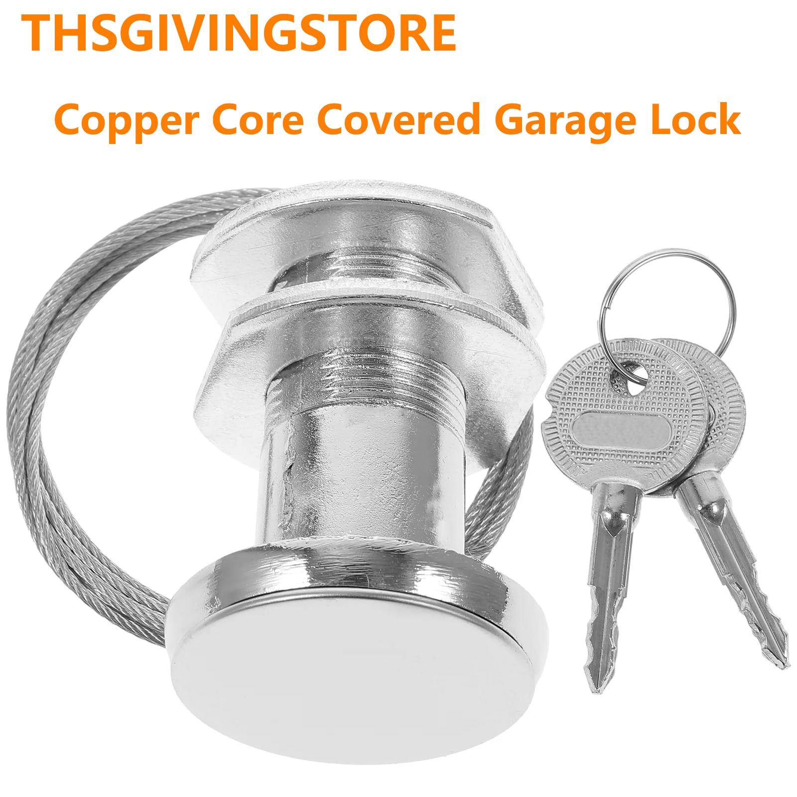 Universal Garage Door Emergency Release Lock & Key Kit - Heavy Duty Metal Quick Opener for Caravan & Garage Security | Ideal for Home, RV & Commercial Use