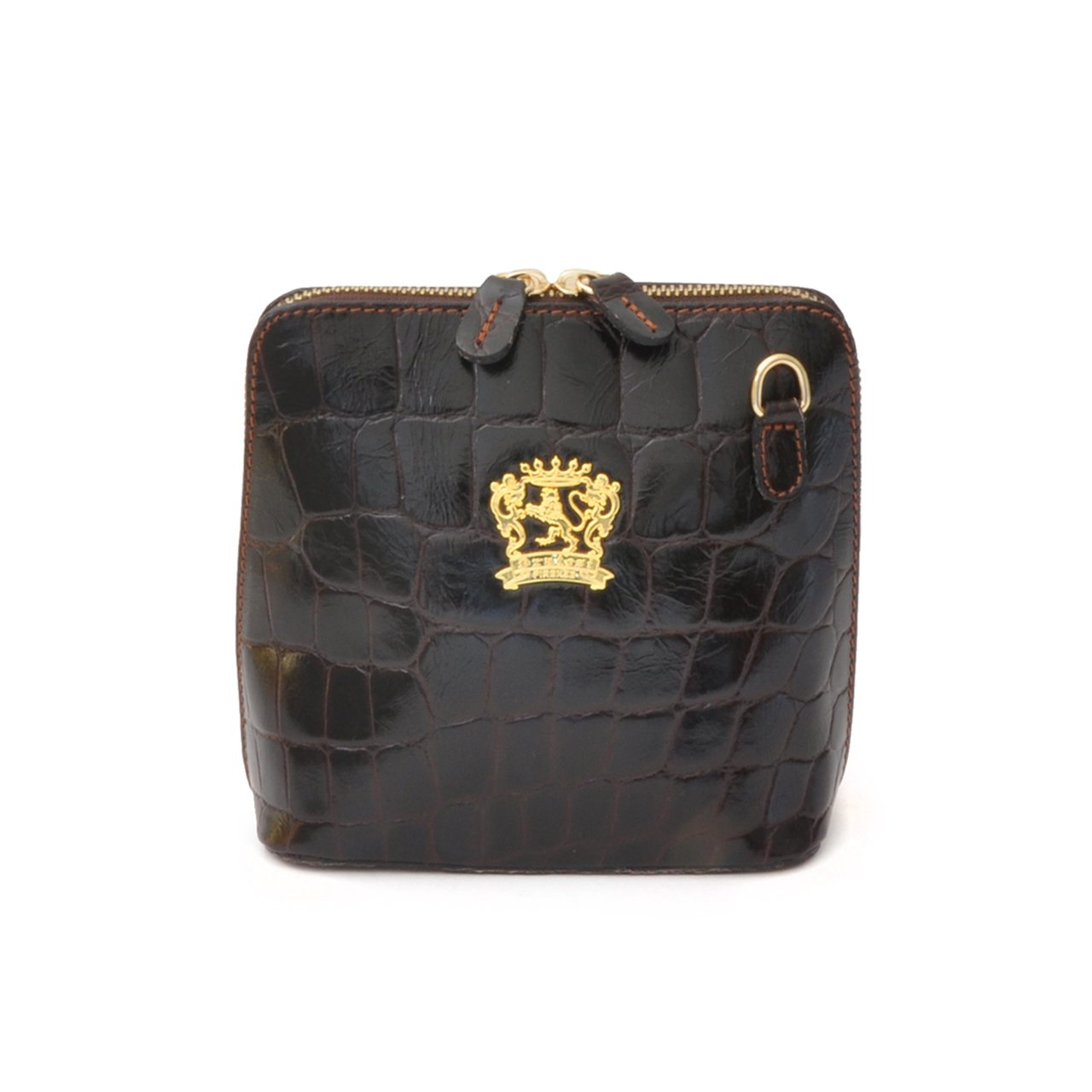 Premium Pratesi Leather Women's Volterra King Handbag - Genuine Leather, Stylish & Durable Coffee Brown - Perfect for Work, Travel & Everyday Luxury