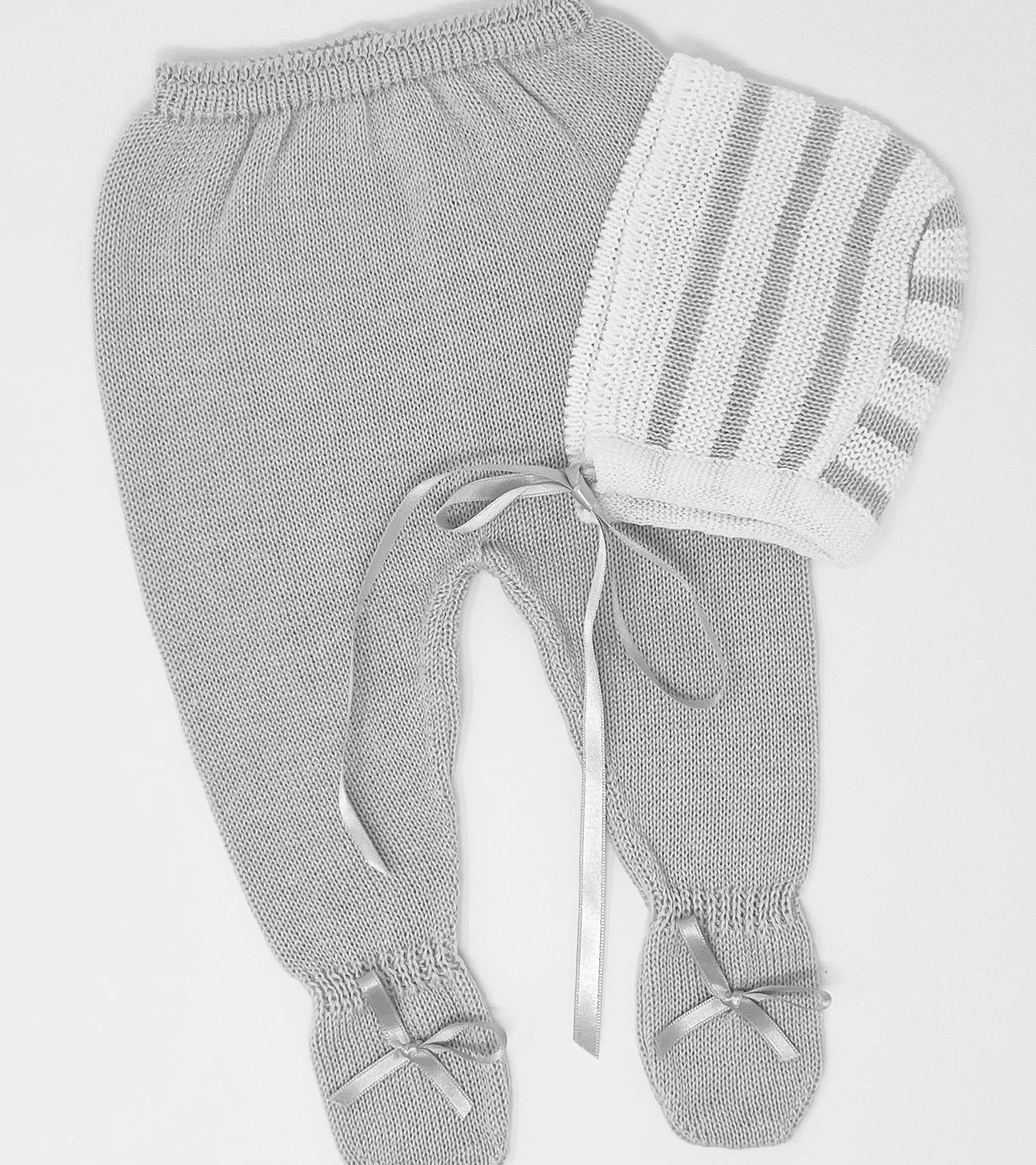 Newborn Baby Knitted Clothes Set - Soft Cotton Coming Home Outfit for Boys & Girls | Perfect for Hospital Photos, Christening & First Family Outings