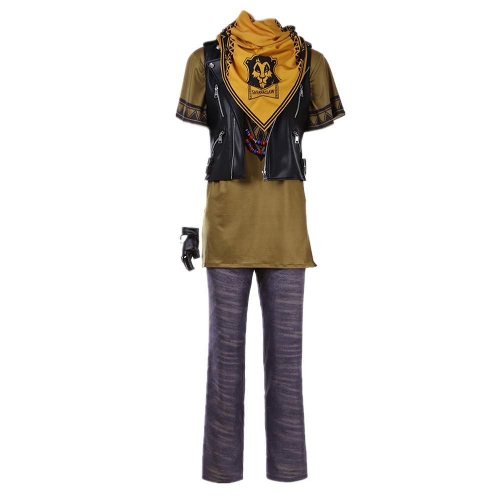 Twisted Wonderland Ruggie Bucchi Cosplay Costume for Men - Anime Character Halloween Outfit, Carnival Cosplay Suit for Conventions & Themed Parties