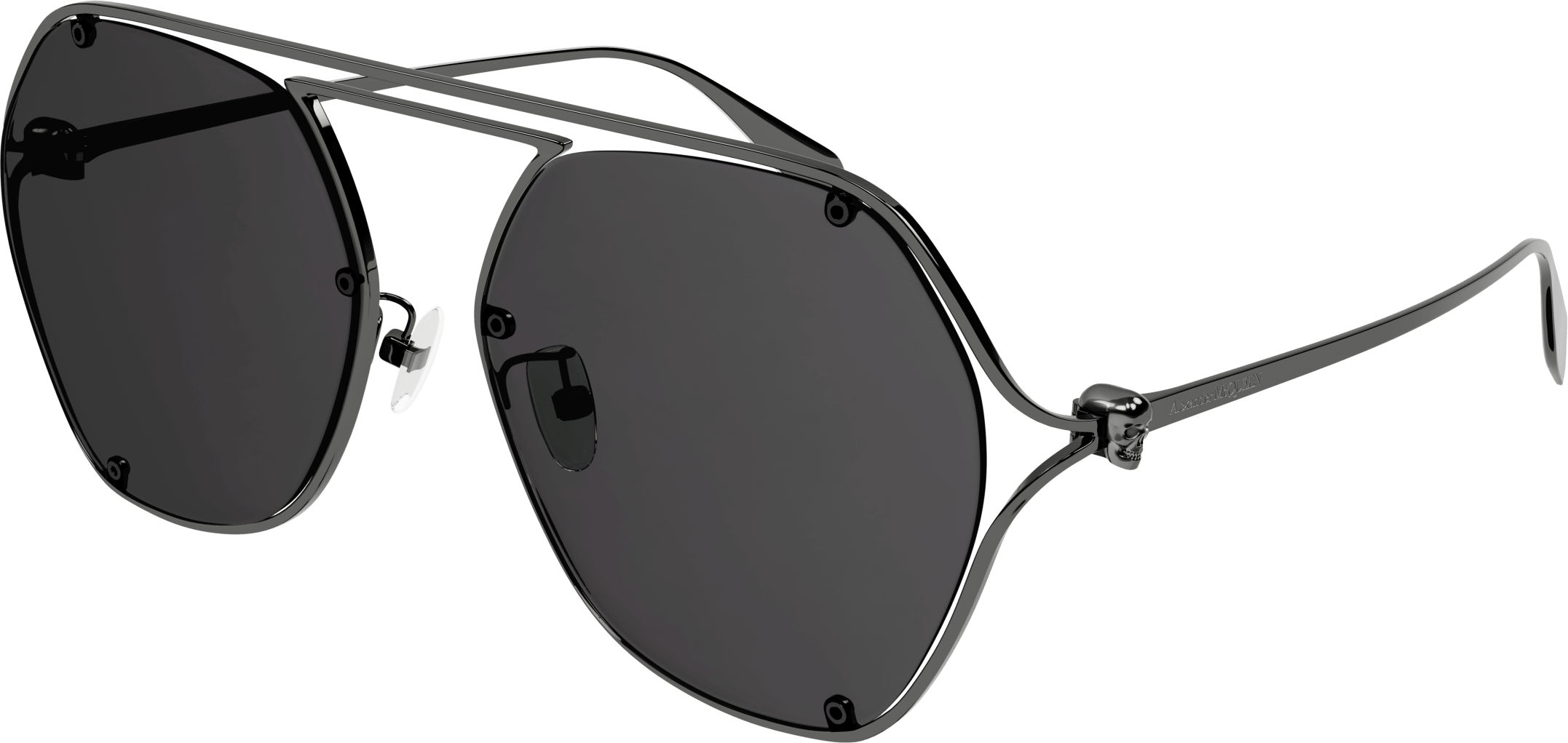 Alexander McQueen AM0367S Sunglasses - Luxury Designer Shades for Men & Women - Perfect for Outdoor Activities, Travel & Fashion Statements