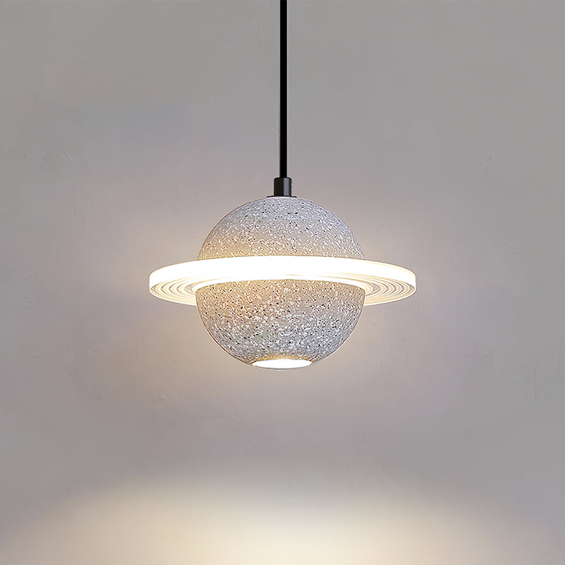 Artsy Planet Pendant Light - Modern Celestial Ceiling Fixture for Bedroom, Living Room & Nursery Decor | Solar System Inspired Lighting for Home & Office