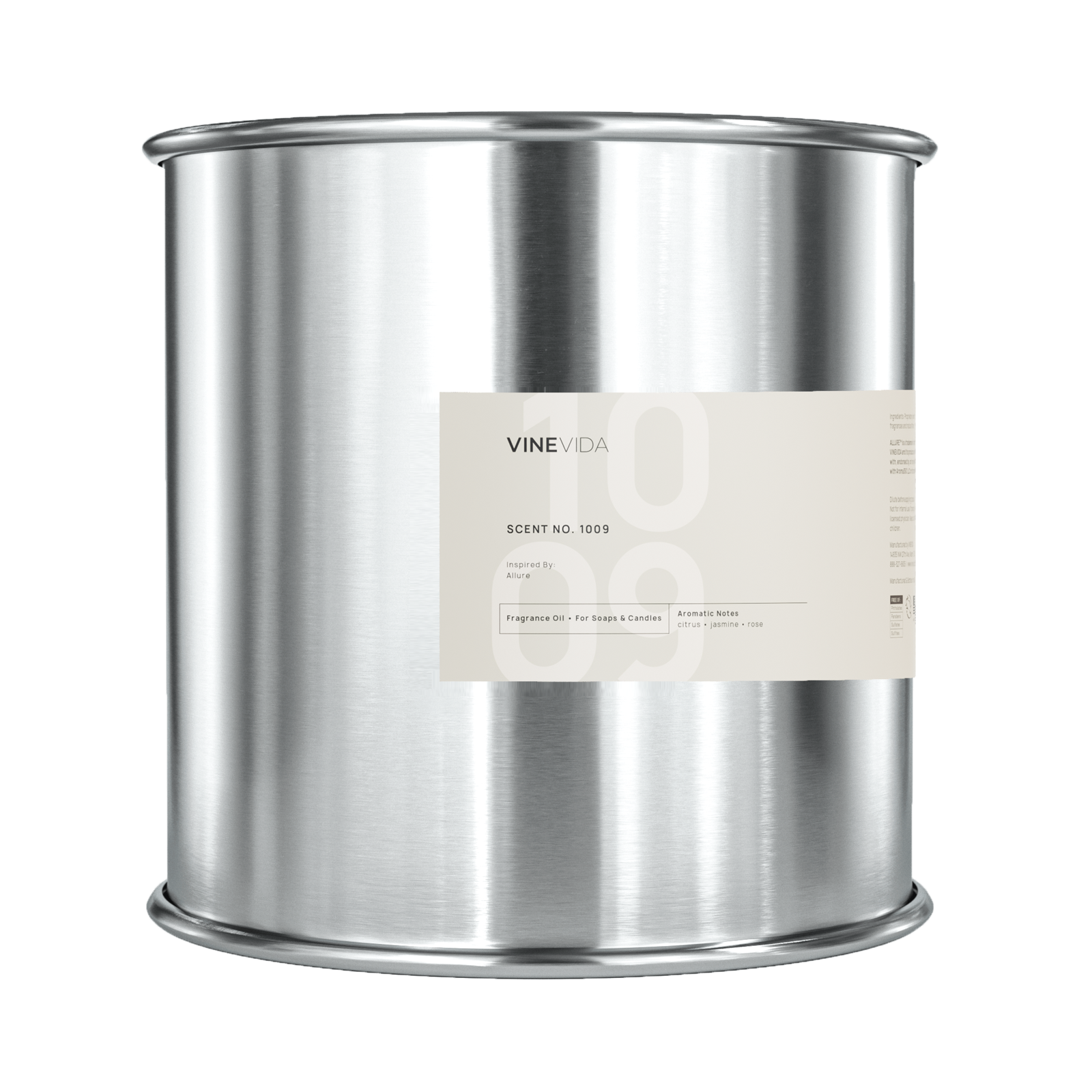 NO. 1009 Luxury Fragrance Oil for Soaps & Candles - Allure & Meliã Hotels Scent - Perfect for Home Spa, Aromatherapy & Gift Giving