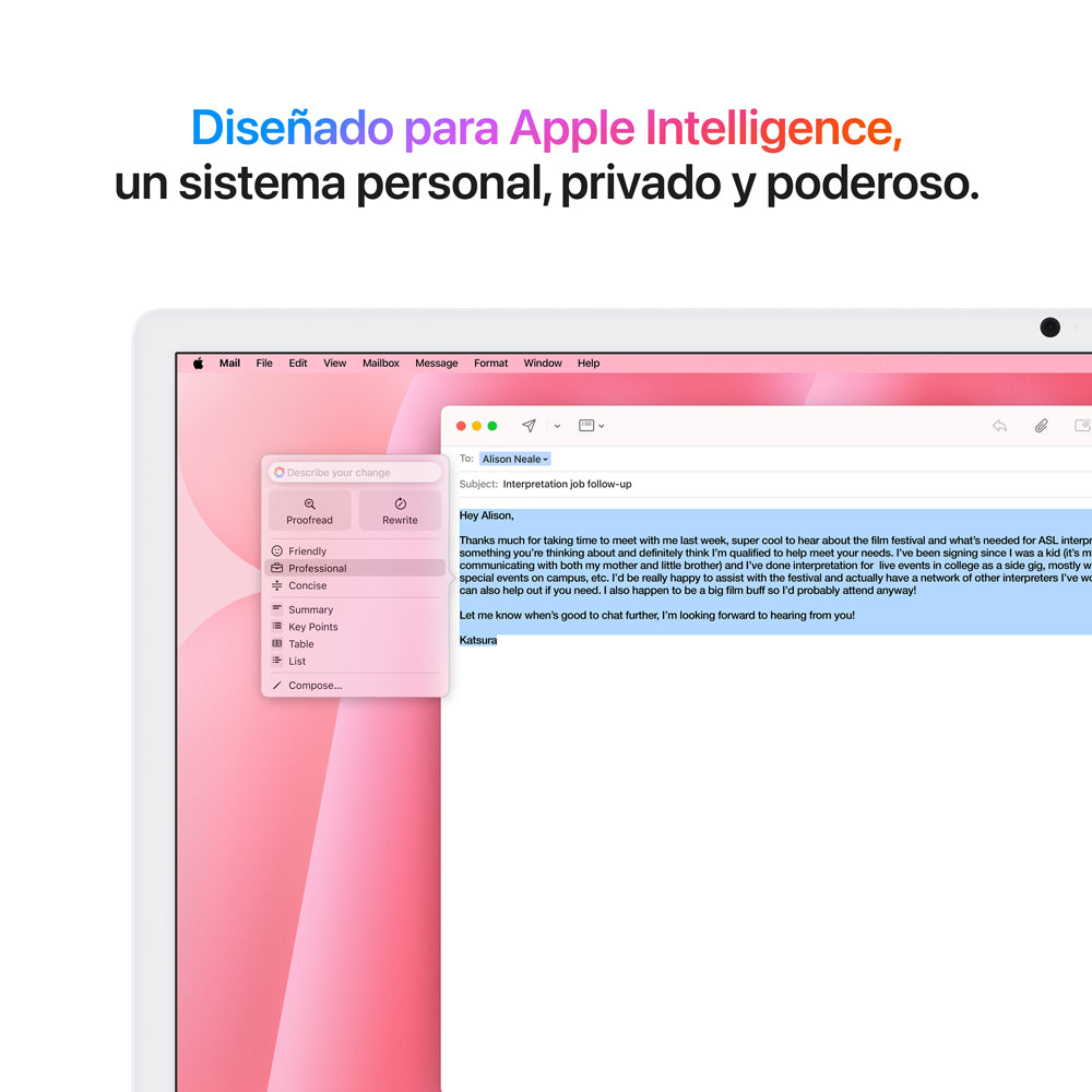 24-inch iMac with 4.5K Retina Display - Apple M4 Chip (8-Core CPU & 8-Core GPU) 256GB SSD in Pink - Perfect for Home Office, Graphic Design & Creative Work