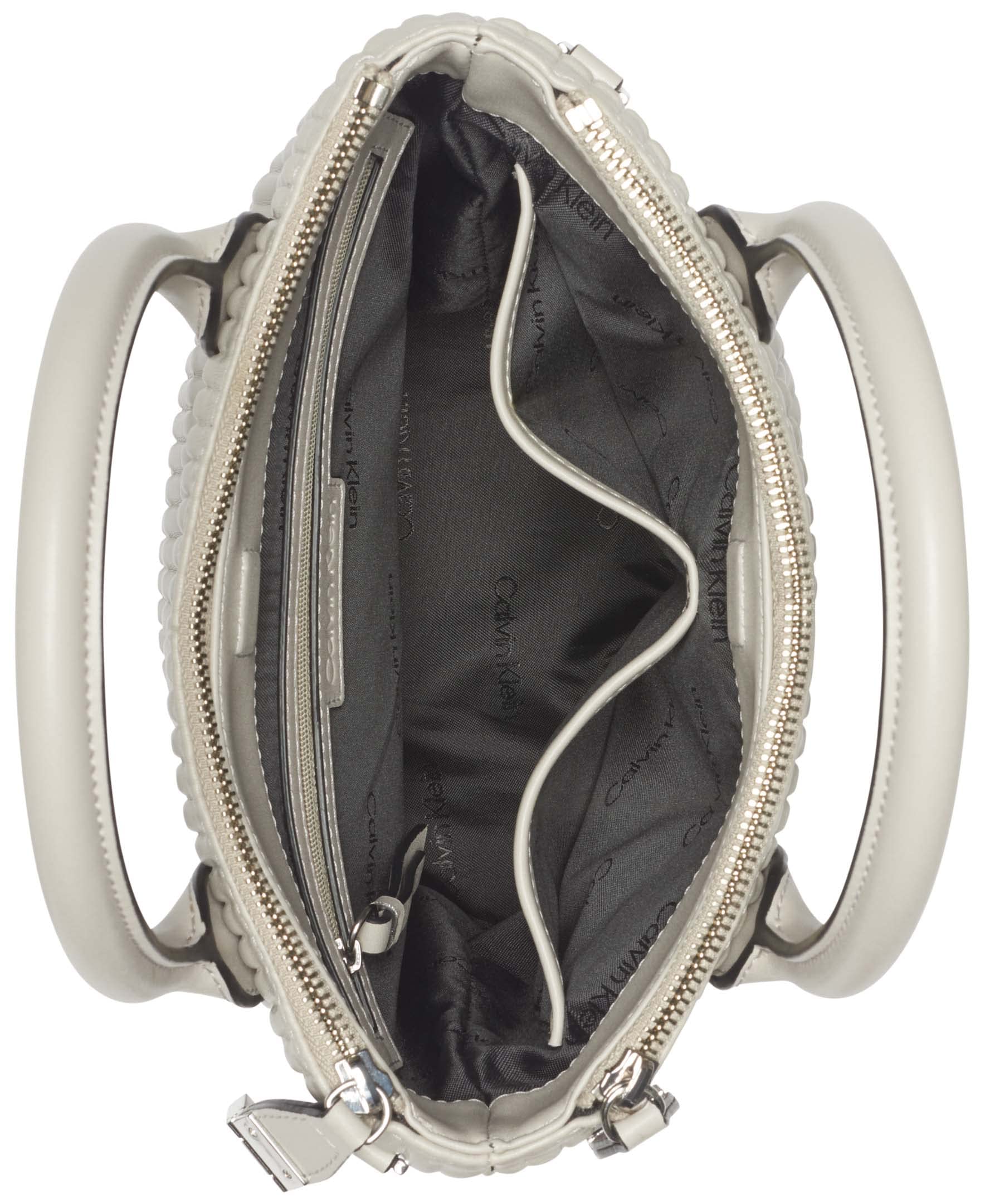 Calvin Klein Modern Essentials Organizational Bucket Bag - Stylish & Functional Storage for Home, Office, or Travel Accessories | Perfect for Makeup, Toiletries, and Small Items