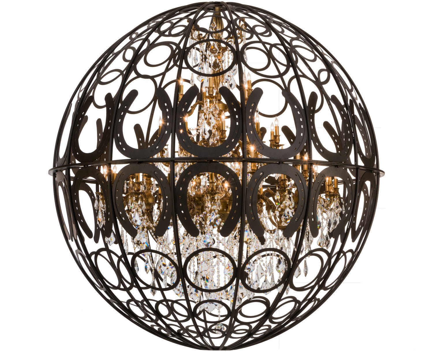 42-Light Crystal Chandelier for Dining Room - Elegant Modern Ceiling Light Fixture with LED Bulbs, Perfect for Home Decor, Wedding & Restaurant Lighting