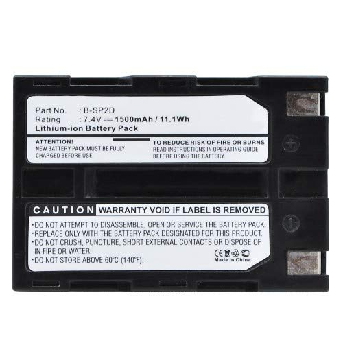Synergy Digital Printer Battery - Compatible with Toshiba B-SP2D & Canon B-SP2D Printers | 7.4V 1500mAh Li-ion High Capacity Replacement Battery | Perfect for Office, Home & Small Business Printing Needs