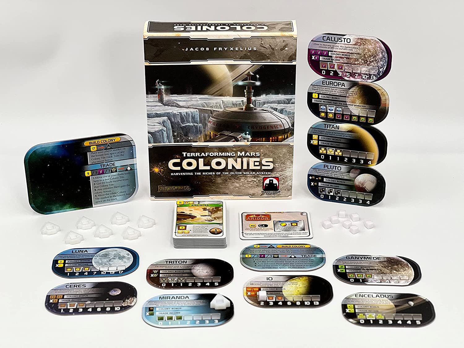Terraforming Mars: The Colonies Board Game - Strategic Sci-Fi Expansion for 1-5 Players | Perfect for Game Nights & Family Gatherings