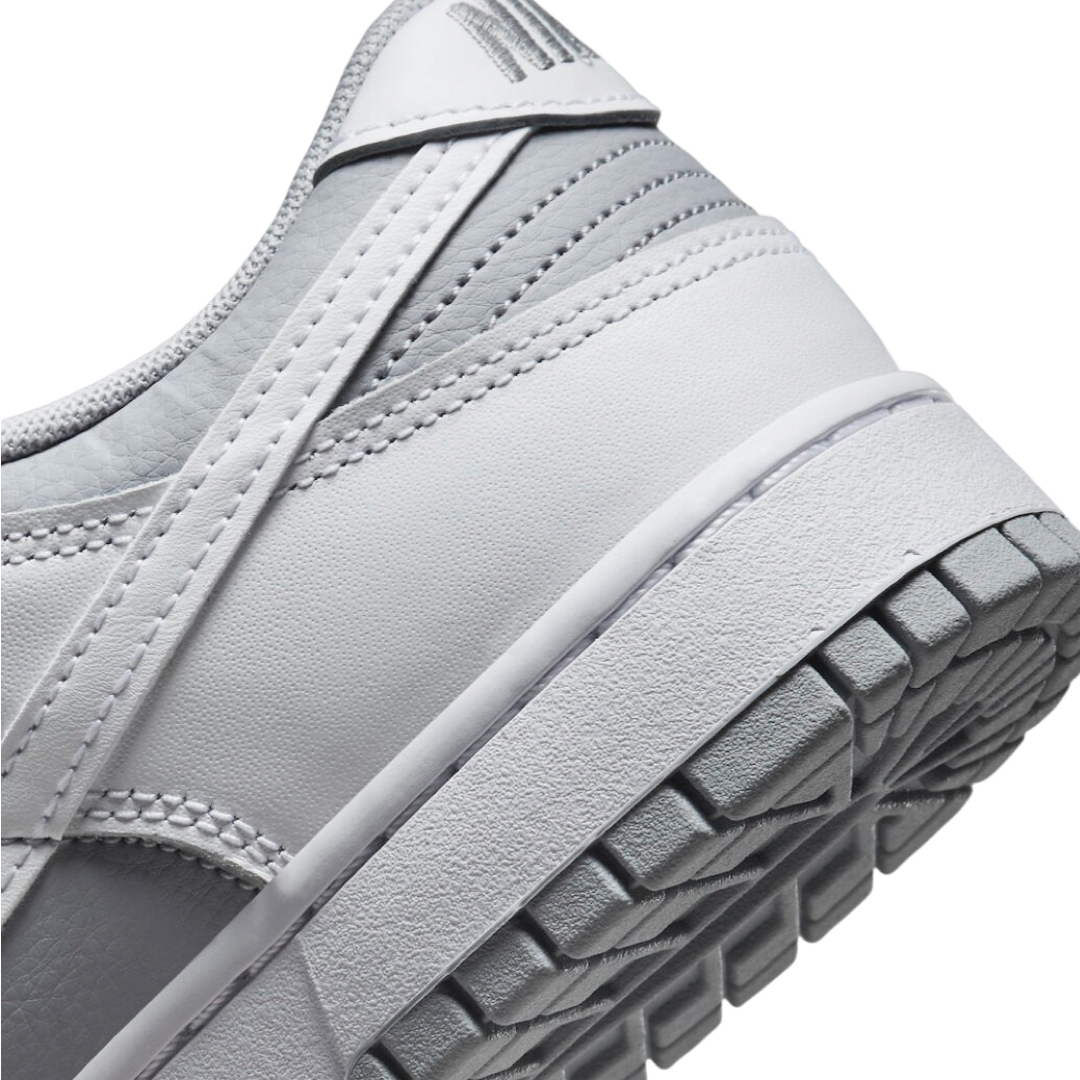 Nike Dunk Low Retro Sneakers - Wolf Grey & White Colorway | Men's & Women's Casual Shoes for Streetwear & Everyday Fashion