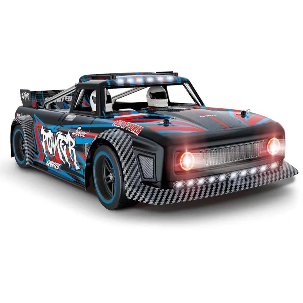 WLtoys 104072 1/10 Scale 2.4Ghz 4WD RC Car - 60km/h High Speed Brushless Racing Buggy with RTR (Ready-to-Run) - Perfect for Off-Road Racing, Backyard Drifting & RC Car Enthusiasts