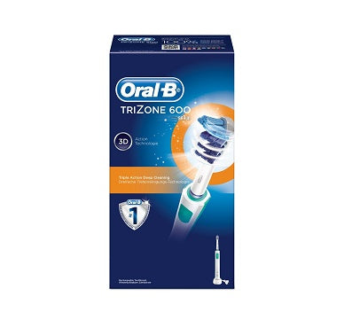 Braun Oral-B Trizone 3000 Electric Toothbrush with 3D Cleaning Action - 220V for International Use - Perfect for Travel & Home Oral Care