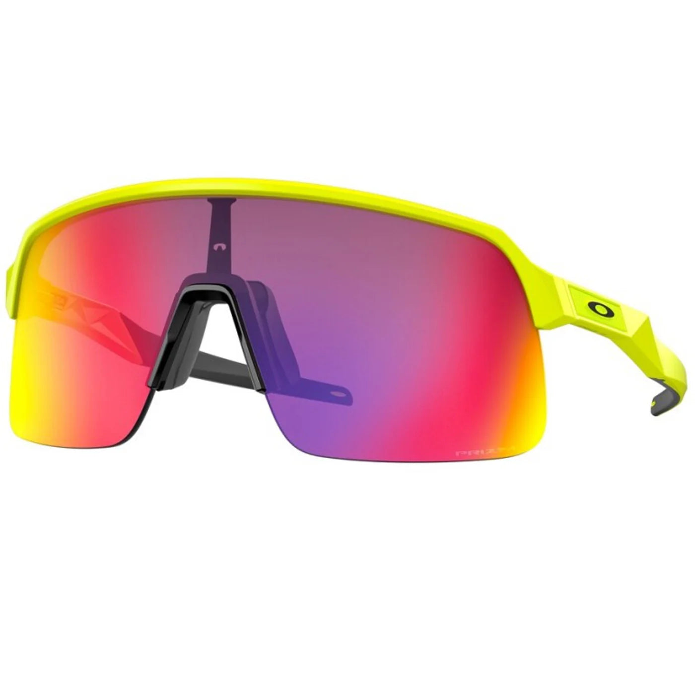 Oakley Sutro Lite Sunglasses Matte Tennis Ball Yellow with Prizm Ruby Lenses - Perfect for Running, Cycling & Outdoor Sports