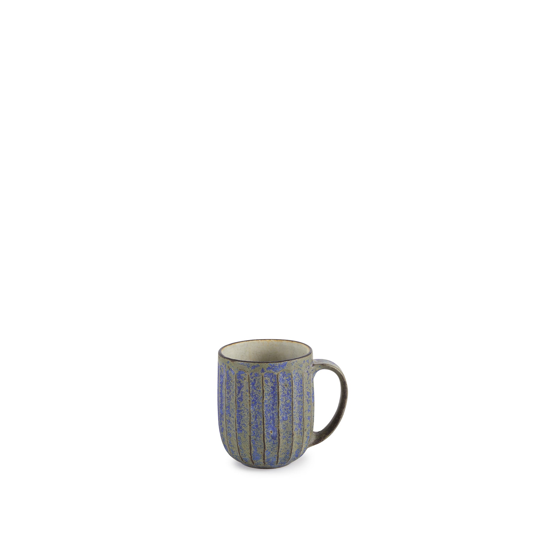 Premium Indigo Ceramic Mug 19oz - Handcrafted Coffee Tea Cup with Unique Akio2020 Design - Perfect for Home, Office & Gifts