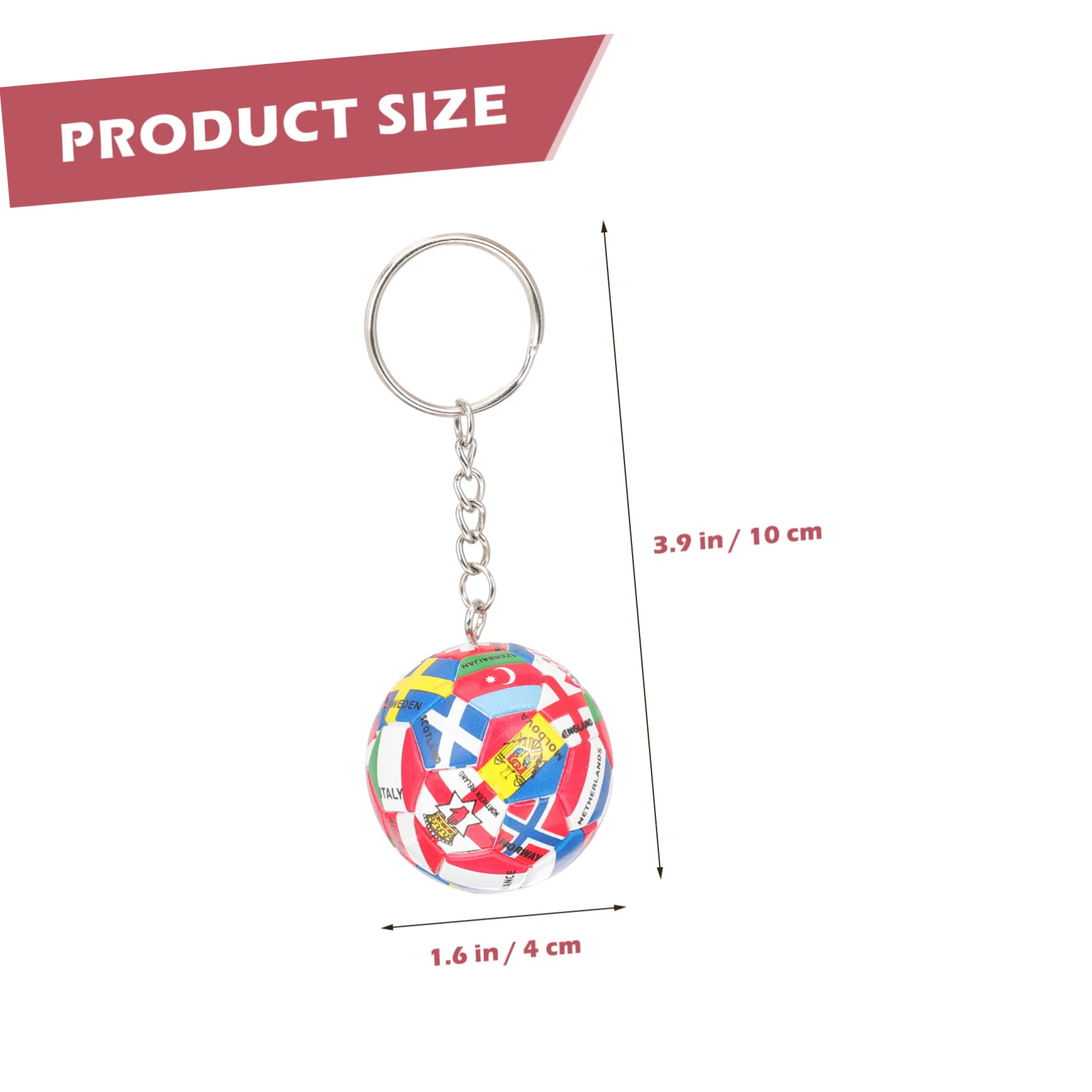 MOBUTOFU Soccer Keychain Pendant - Unique Party Favors for Boys and Girls - Perfect for Birthday Gifts, Sports Team Rewards, and School Event Goodie Bags