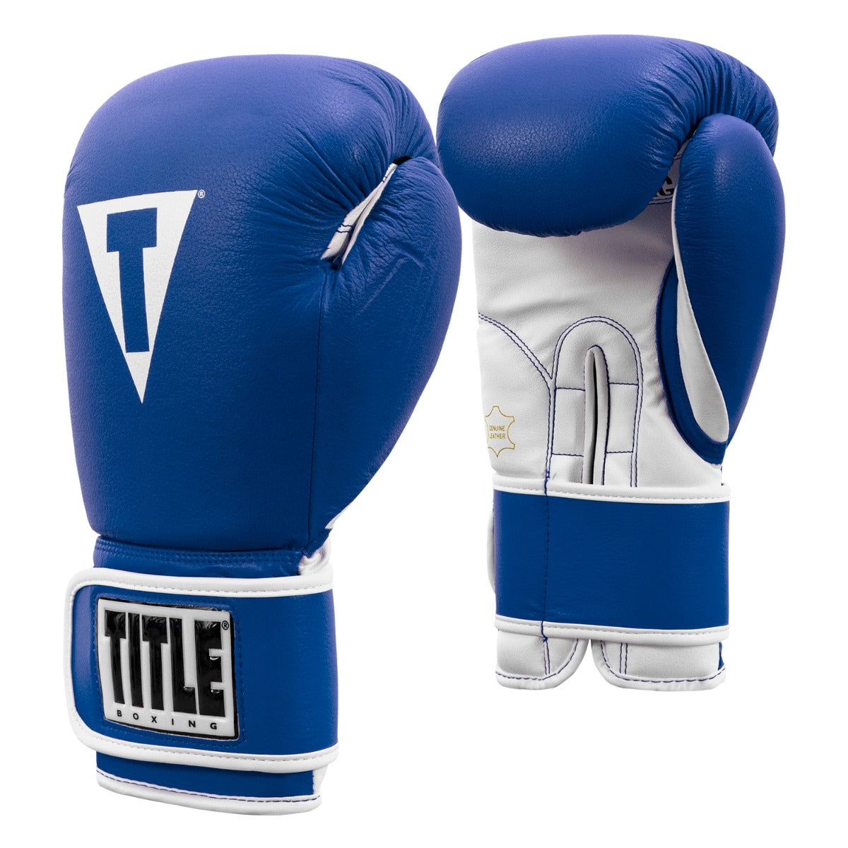 TITLE Boxing Pro Style Leather Training Boxing Gloves 3.0 - Premium Leather Punching Mitts for Boxing, MMA & Kickboxing - Ideal for Training, Sparring & Fitness Workouts