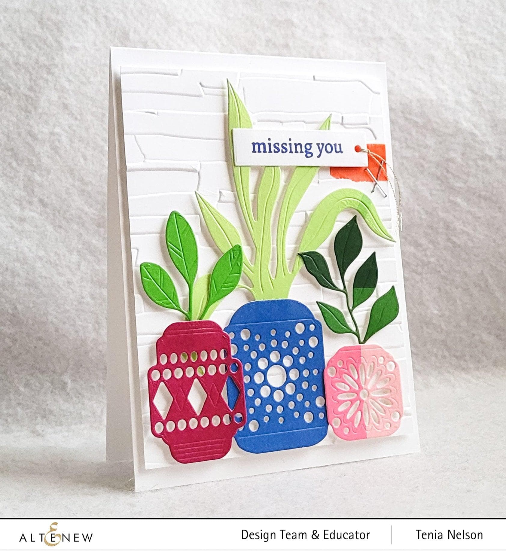 3D Embossing Folder for Masonry Wall Texture - DIY Scrapbooking & Card Making Craft Tool for Home Decor Projects