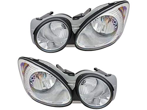 2005-2007 Buick LaCrosse Replacement Headlight Assembly - Set of 2 - OEM Style Headlights - Perfect for Night Driving & Foggy Conditions