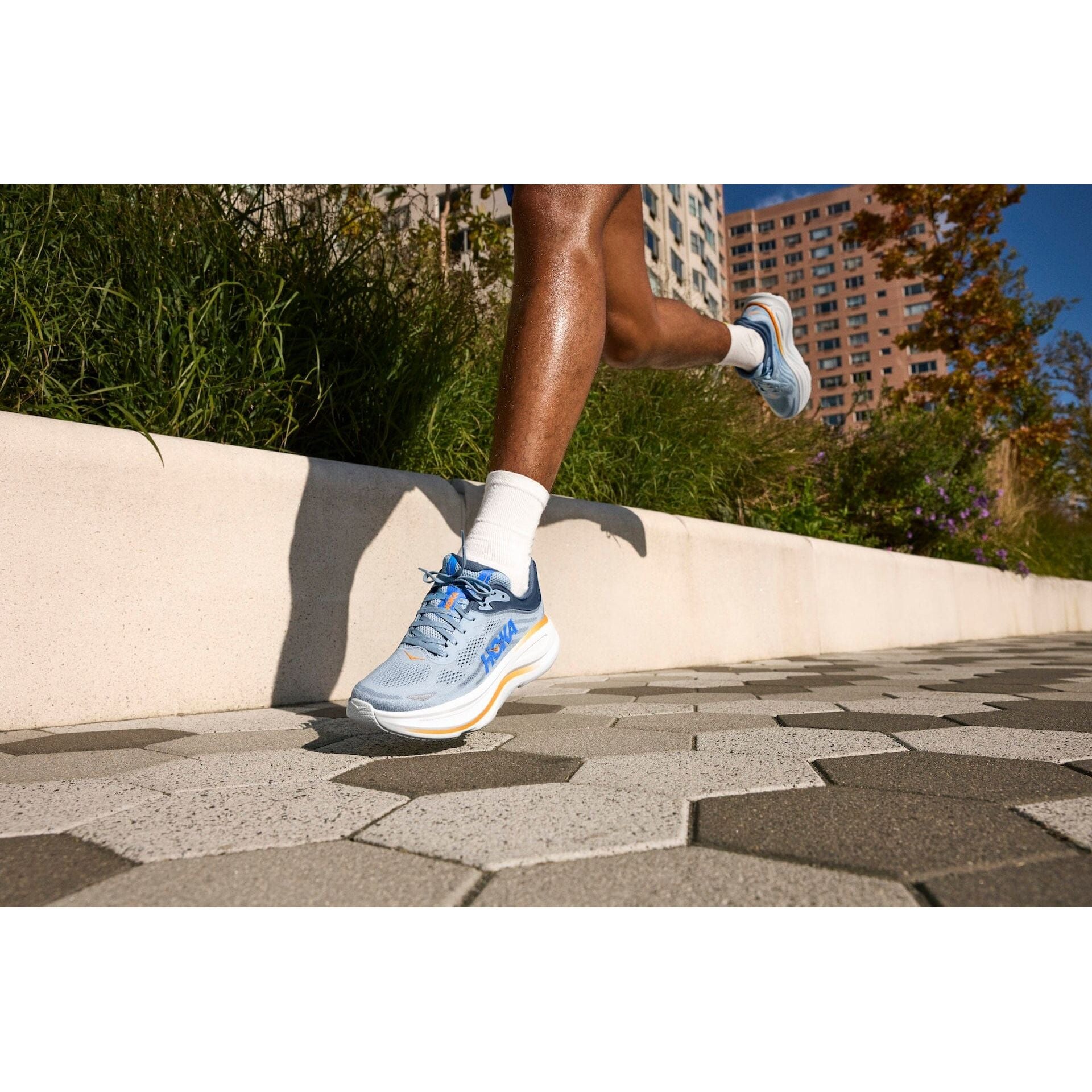 HOKA Bondi 9 Men's Running Shoes - Medium Width - Cushioned Road Running & Walking Shoes for Men - Perfect for Marathon Training, Jogging, and Everyday Comfort