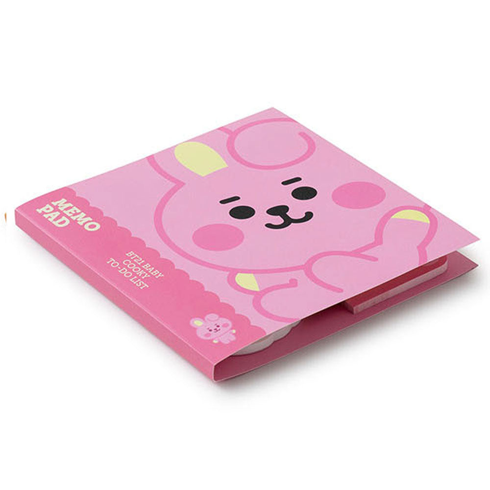 BT21 Baby Sticky Memo Pad Set - Cute Korean Stationery for Notes, Reminders & Office Organization (6-Pack) - Perfect for School, Work, Home & Planner Decor