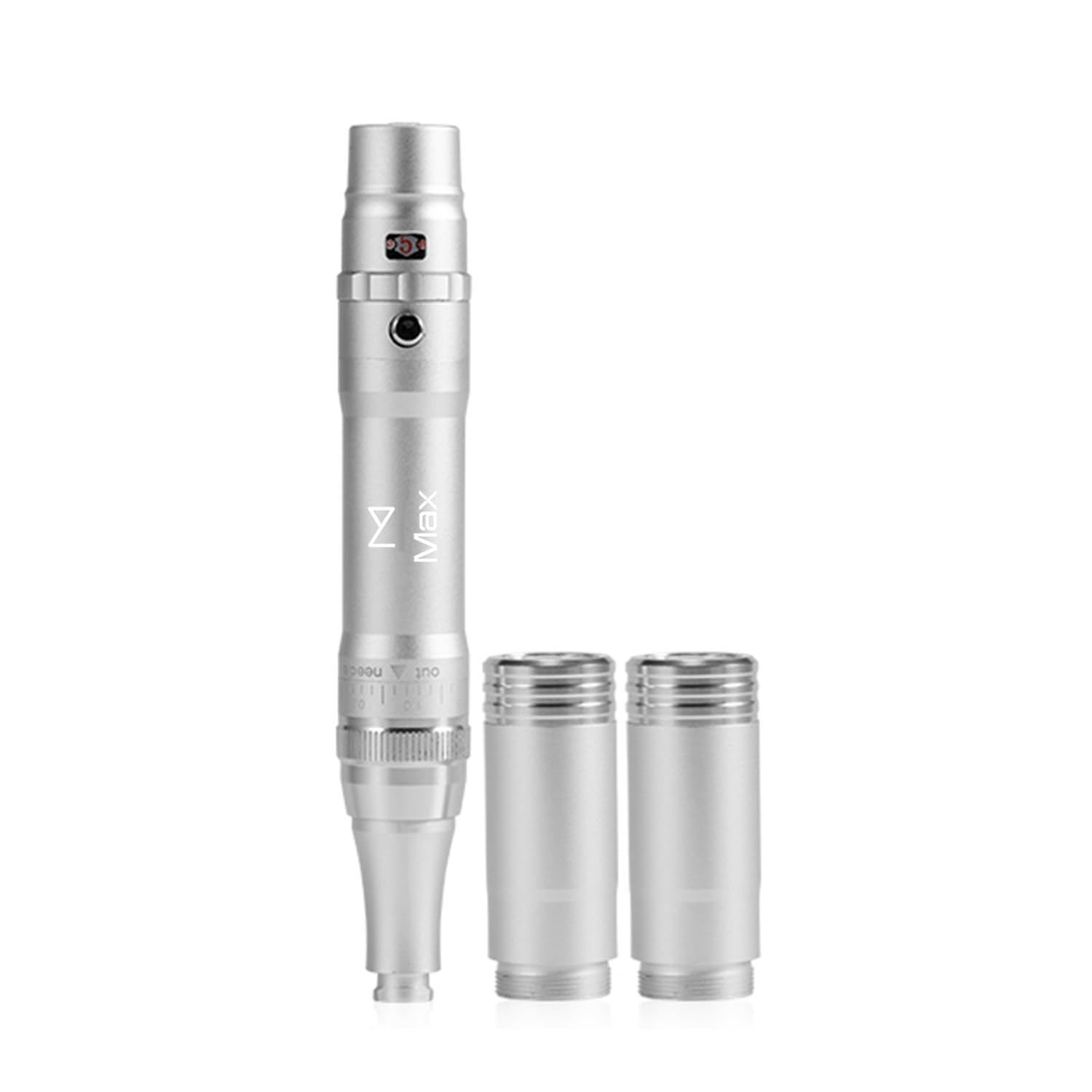 Professional Permanent Makeup Machine Kit - Wireless Microblading & Microshading Device for Eyebrows, Lips, Ombre Brows - Salon Quality Tattoo Machine for Flawless Results (Silver) - Perfect for Beauty Professionals & Home Use