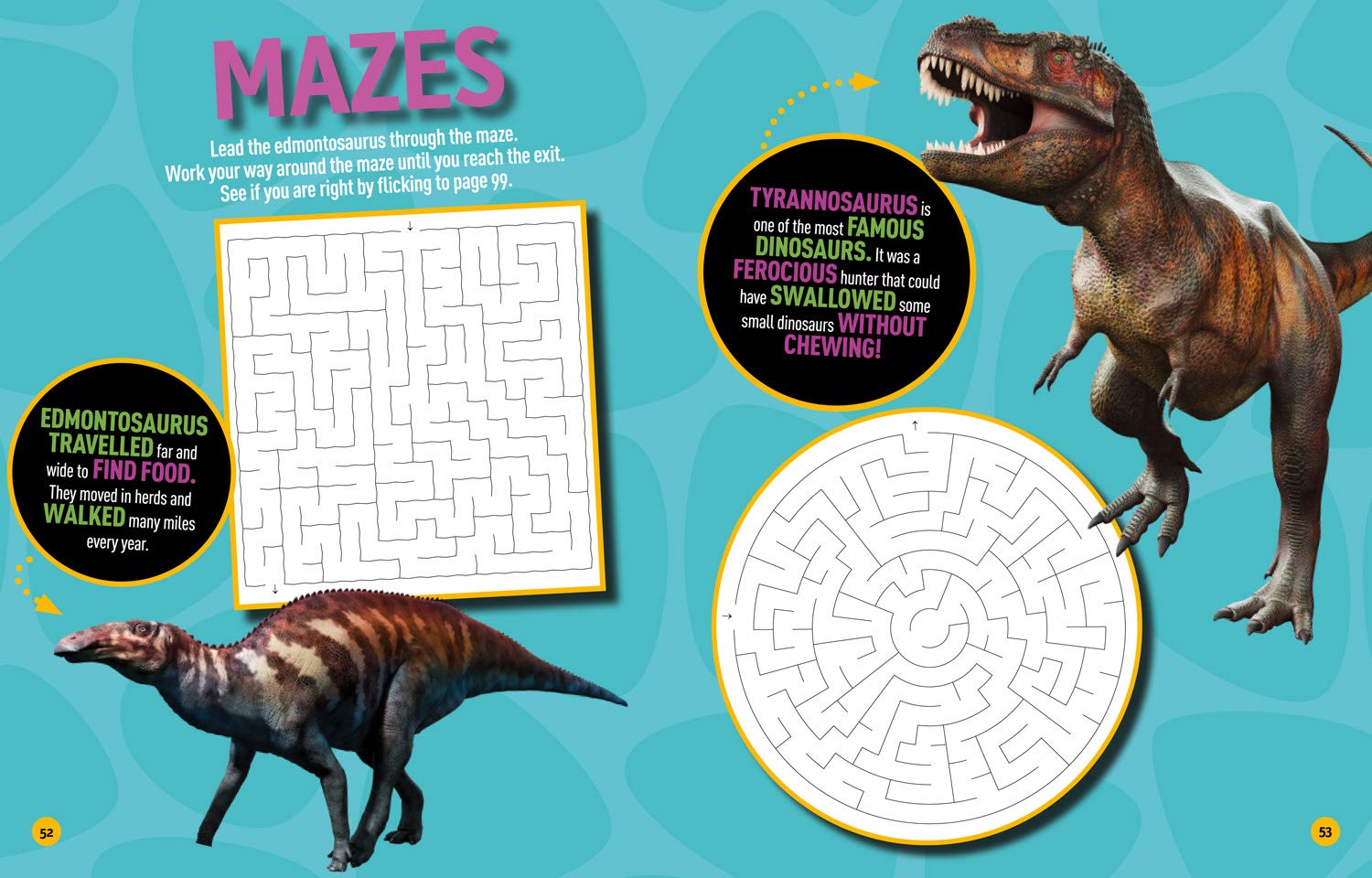 Dinosaur Puzzle Book for Kids - Fun & Educational Activity for Learning, Travel & Family Game Night