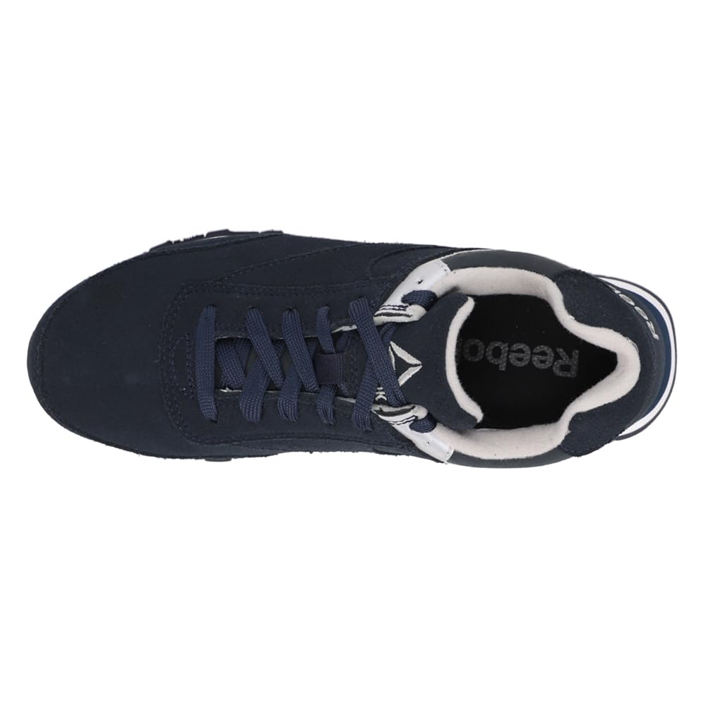 Reebok RB1975 Men's Steel Toe Safety Work Shoes - Blue | Slip & Oil Resistant, Comfortable for Construction, Warehouse & Industrial Work