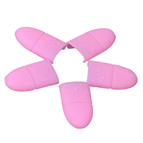 Siah Pink Nail Art Soak Off Caps - Professional UV/LED Gel Polish Removal for Manicures & Pedicures | Perfect for Salon & Home Nail Care