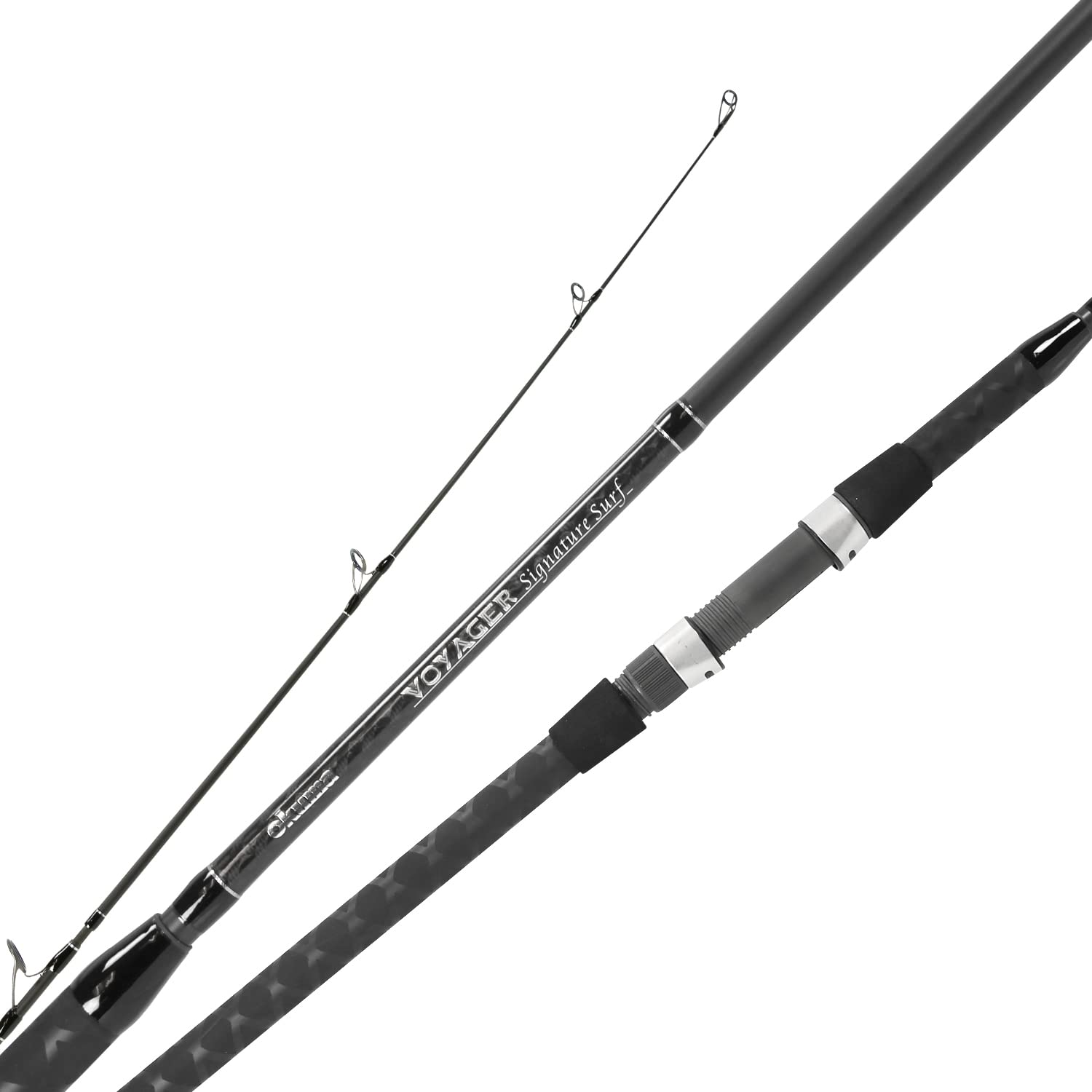 Okuma Voyager Signature 3 & 4 Piece Travel Fishing Rods - Compact & Durable for Backpacking, Kayak Fishing & Travel Adventures
