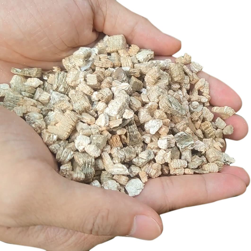 20QT Organic Vermiculite Granules for Plants - Premium Soil Amendment for Hydroponics, Seed Starting & Gardening - Improves Aeration & Moisture Retention