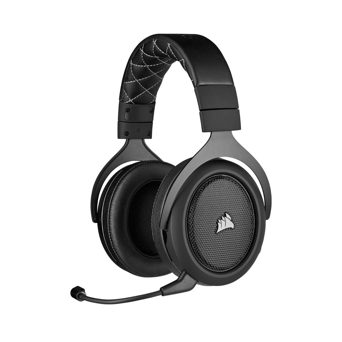 Corsair HS70 Pro Wireless Gaming Headset - Black | Noise Cancelling Mic, 7.1 Surround Sound | Perfect for PC, PS4, Xbox Gaming & Online Meetings