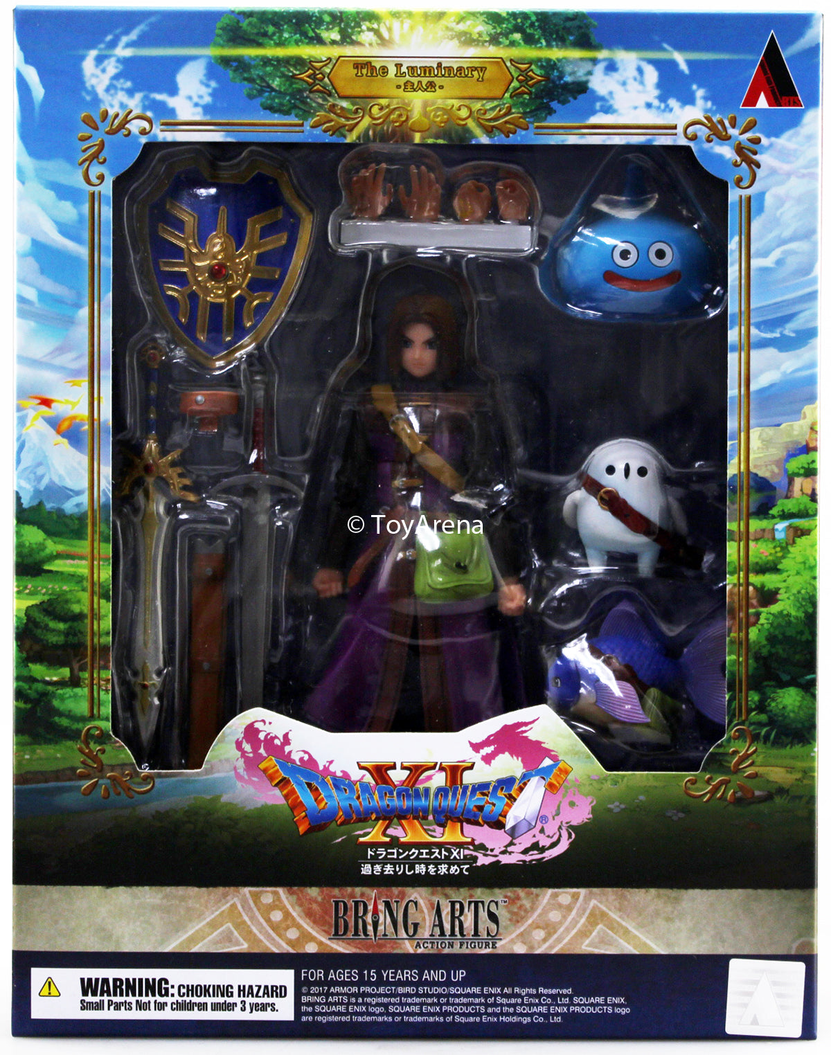 Bring Arts Dragon Quest XI The Luminary Action Figure by Square Enix - Collectible Anime Gaming Character Model for Display & Cosplay