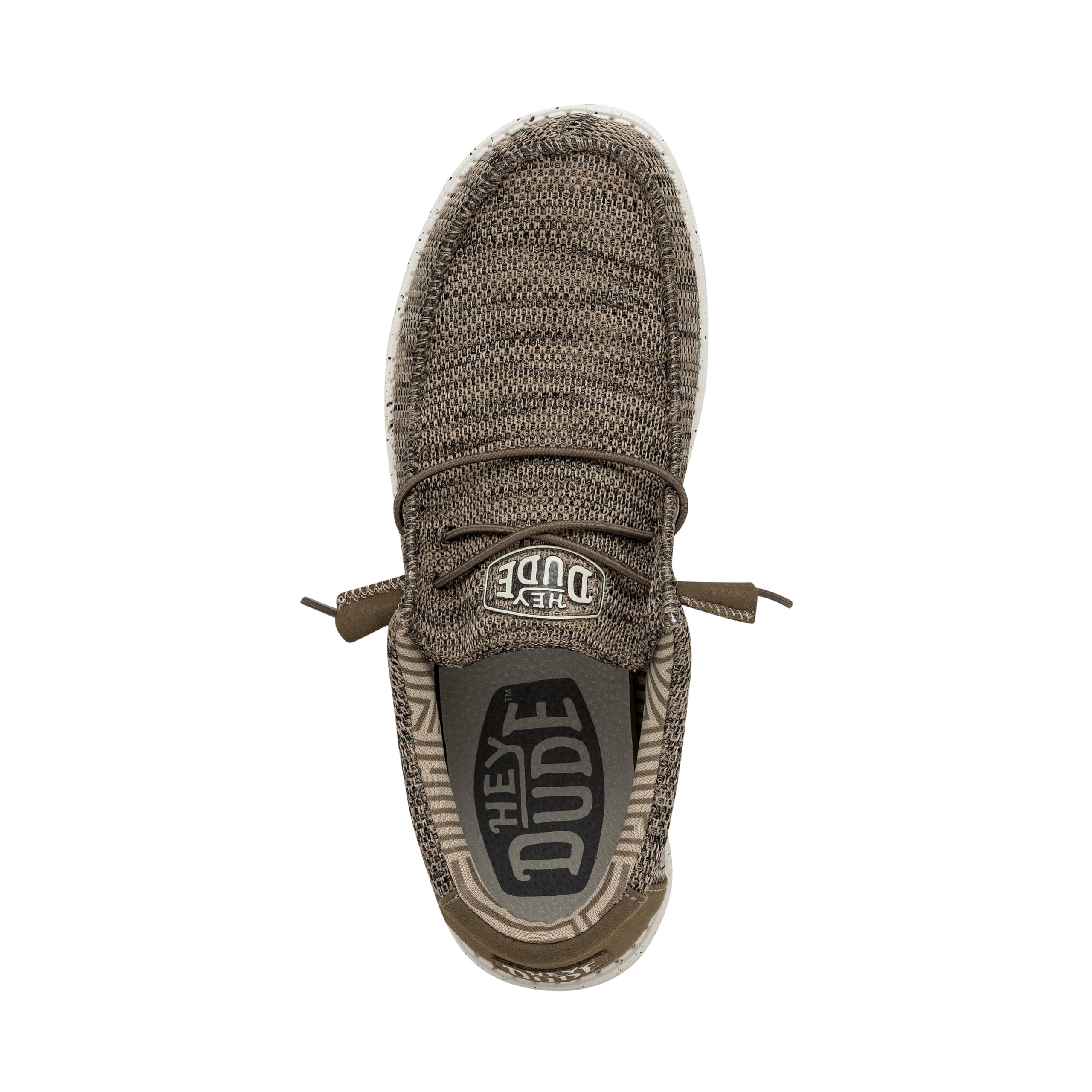 Hey Dude Men's Wally Sox Lace-Up Loafers - Comfortable Lightweight Casual Shoes for Men | Perfect for Walking, Travel & Everyday Wear