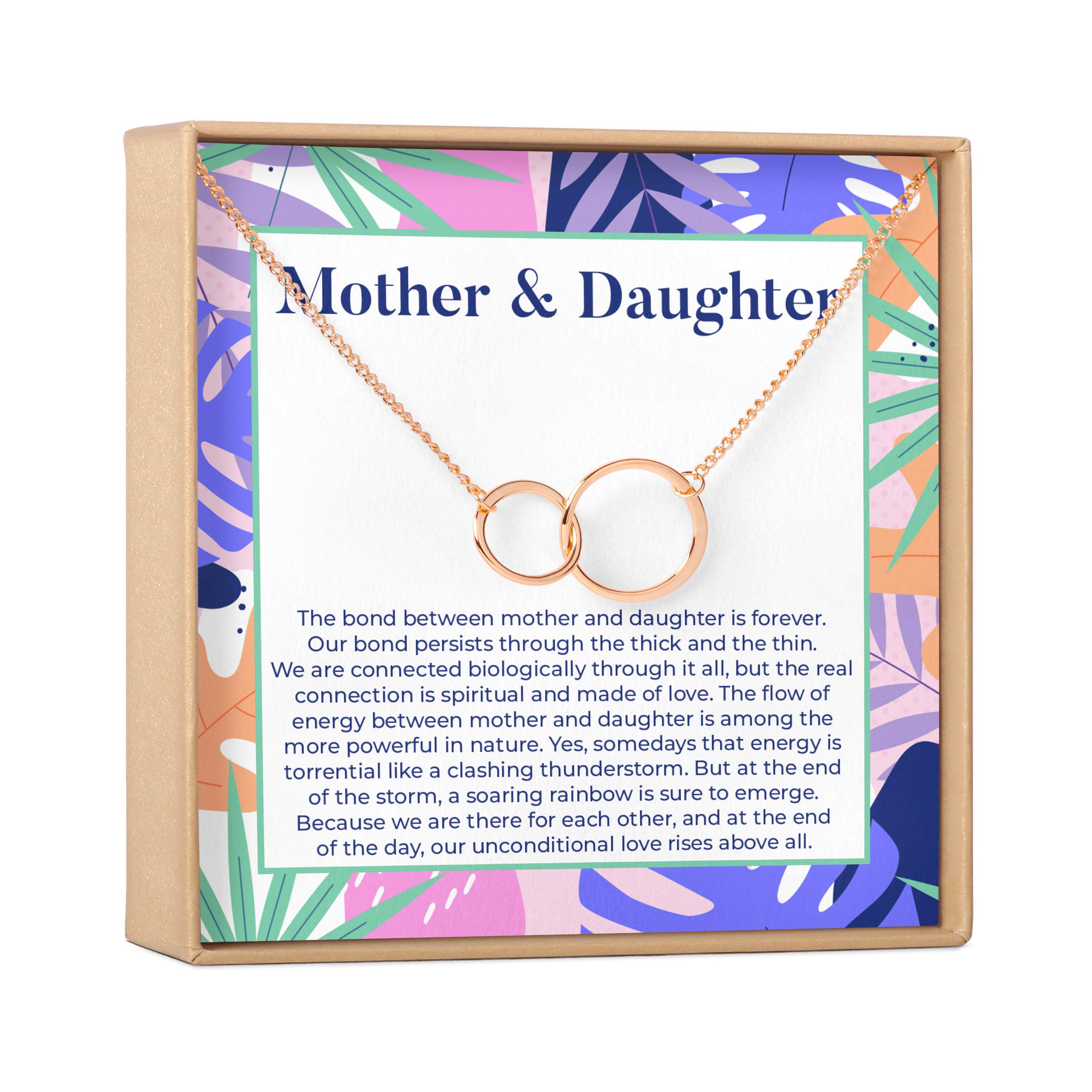 Mother & Daughter Necklace Set - Heart Shaped Matching Jewelry Gift for Birthday, Christmas, Anniversary | Perfect for Family Bonding & Special Occasions