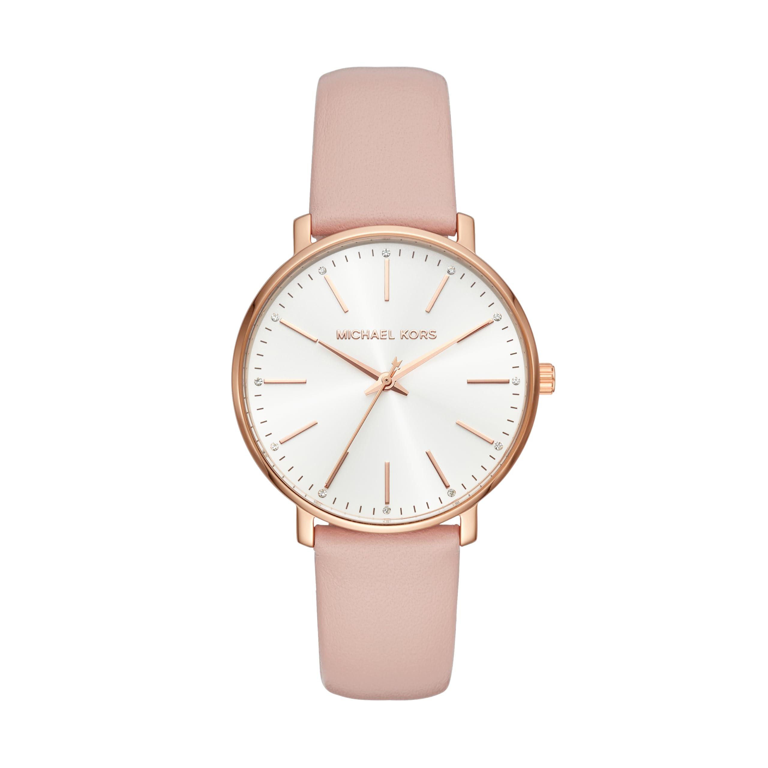 Michael Kors Pyper Women's Watch - Stainless Steel Watch with Interchangeable Bands (Steel/Leather/Silicone) | Elegant Dress Watch for Work, Date Night & Special Occasions