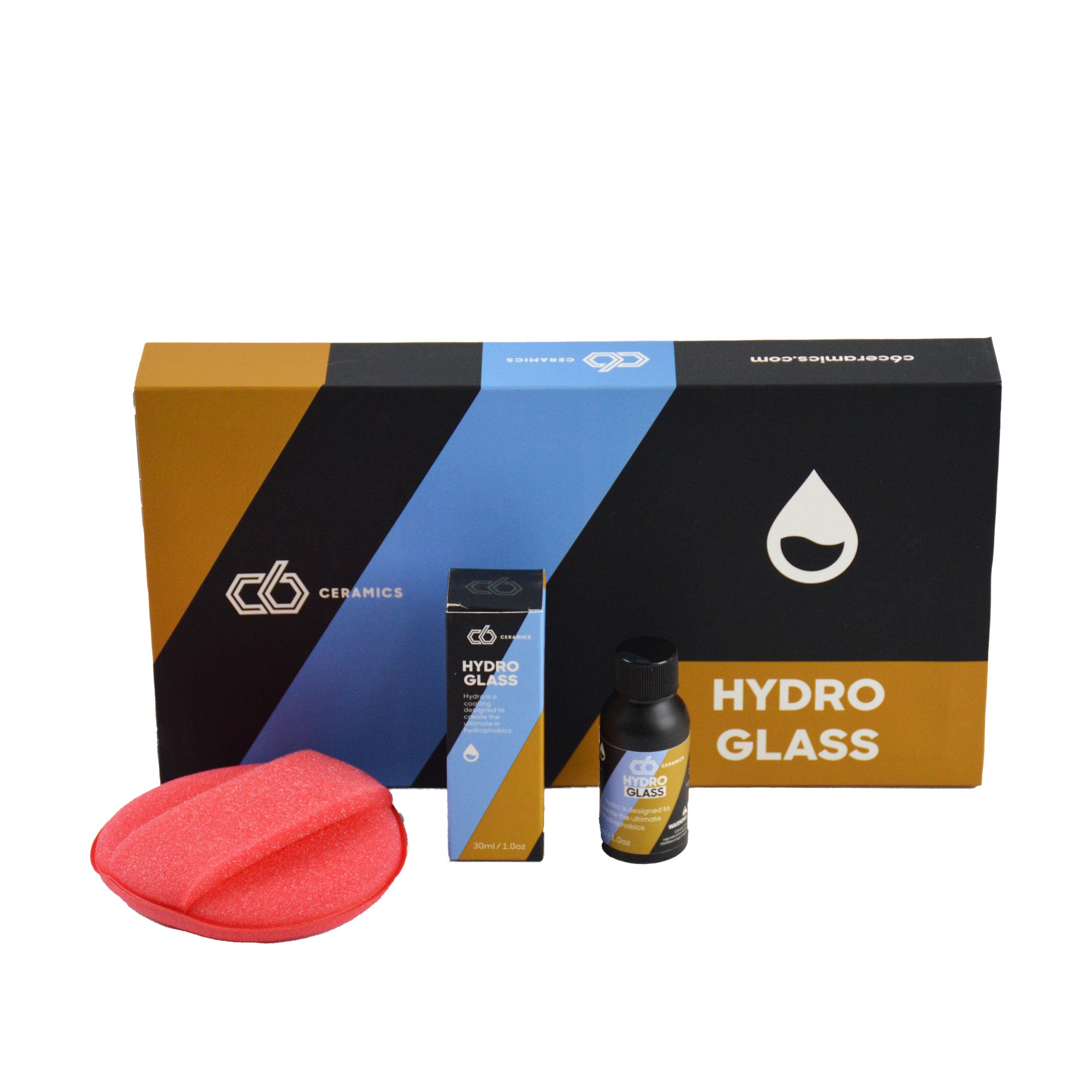 DIY C6 Hydro Glass Ceramic Coating Kit with Applicator - Professional-Grade Car Paint Protection for Long-Lasting Shine & Water Repellency | Perfect for Auto Detailing, Ceramic Coating Application & Vehicle Paint Maintenance