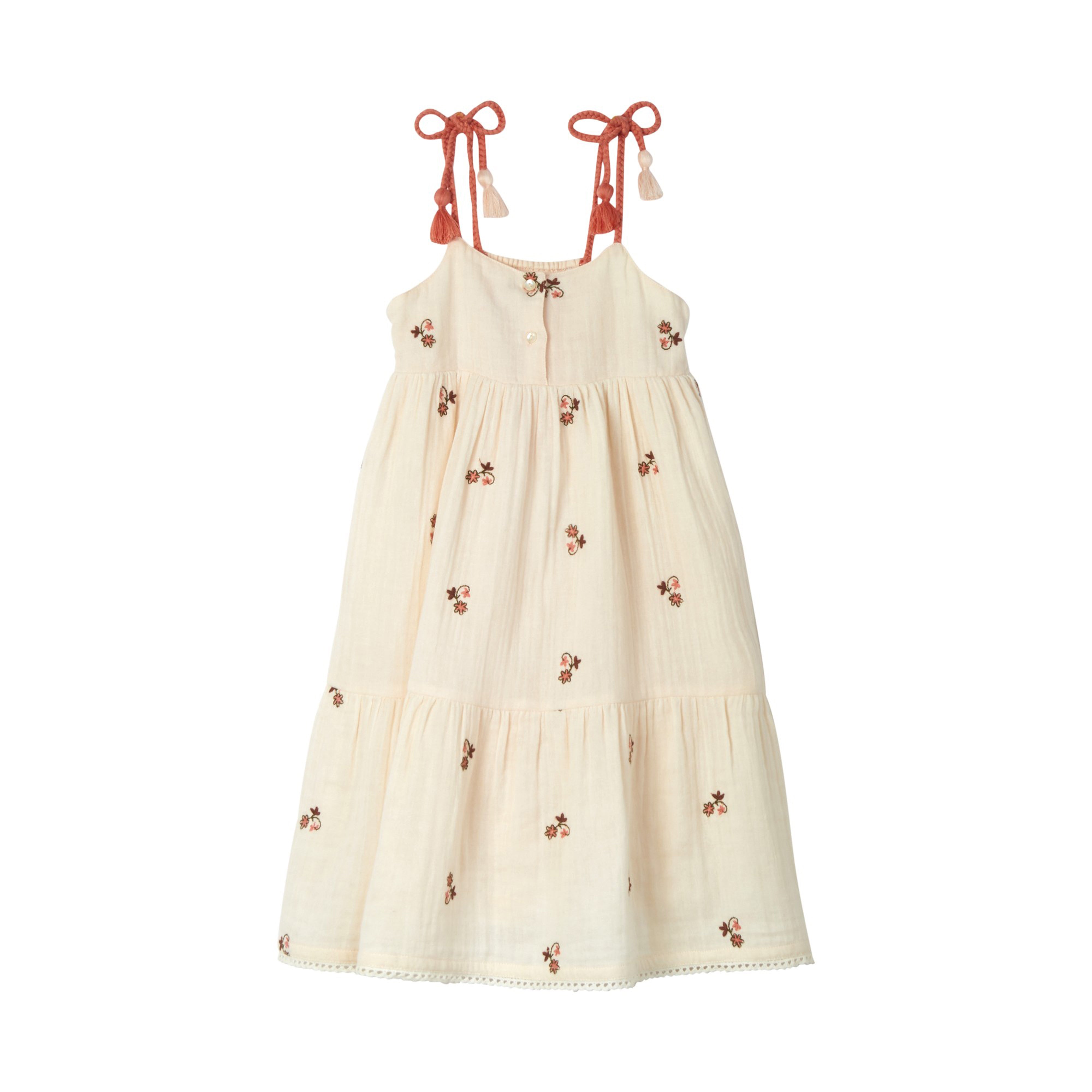 Bonheur du Jour Paris Girl Dress Pink - Elegant Floral Summer Dress for Girls | Perfect for Parties, Weddings & Special Occasions