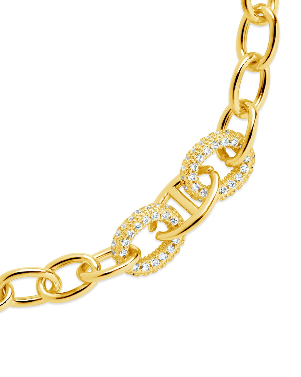 Reina CZ Chain Link Bracelet - Elegant Cubic Zirconia Jewelry for Women | Perfect for Parties, Weddings & Everyday Wear
