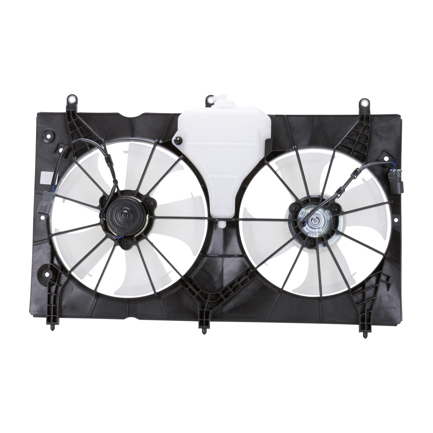 TYC 621580 Cooling Fan Assembly Replacement for 2003-2007 Honda Accord 2.4L 4 Cylinder - Engine Radiator Cooling System Part - Perfect for Overheating Prevention & Summer Driving