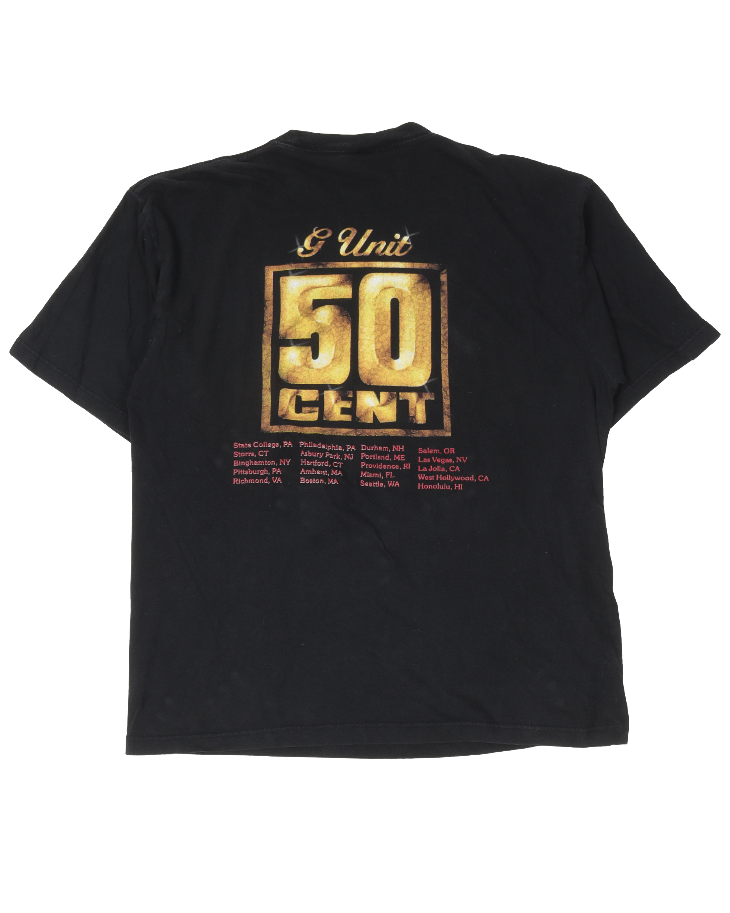 50 Cent G Unit T-Shirt - Official Hip Hop Rap Music Merchandise for Men & Women | Perfect for Concerts, Streetwear & Fan Gifts