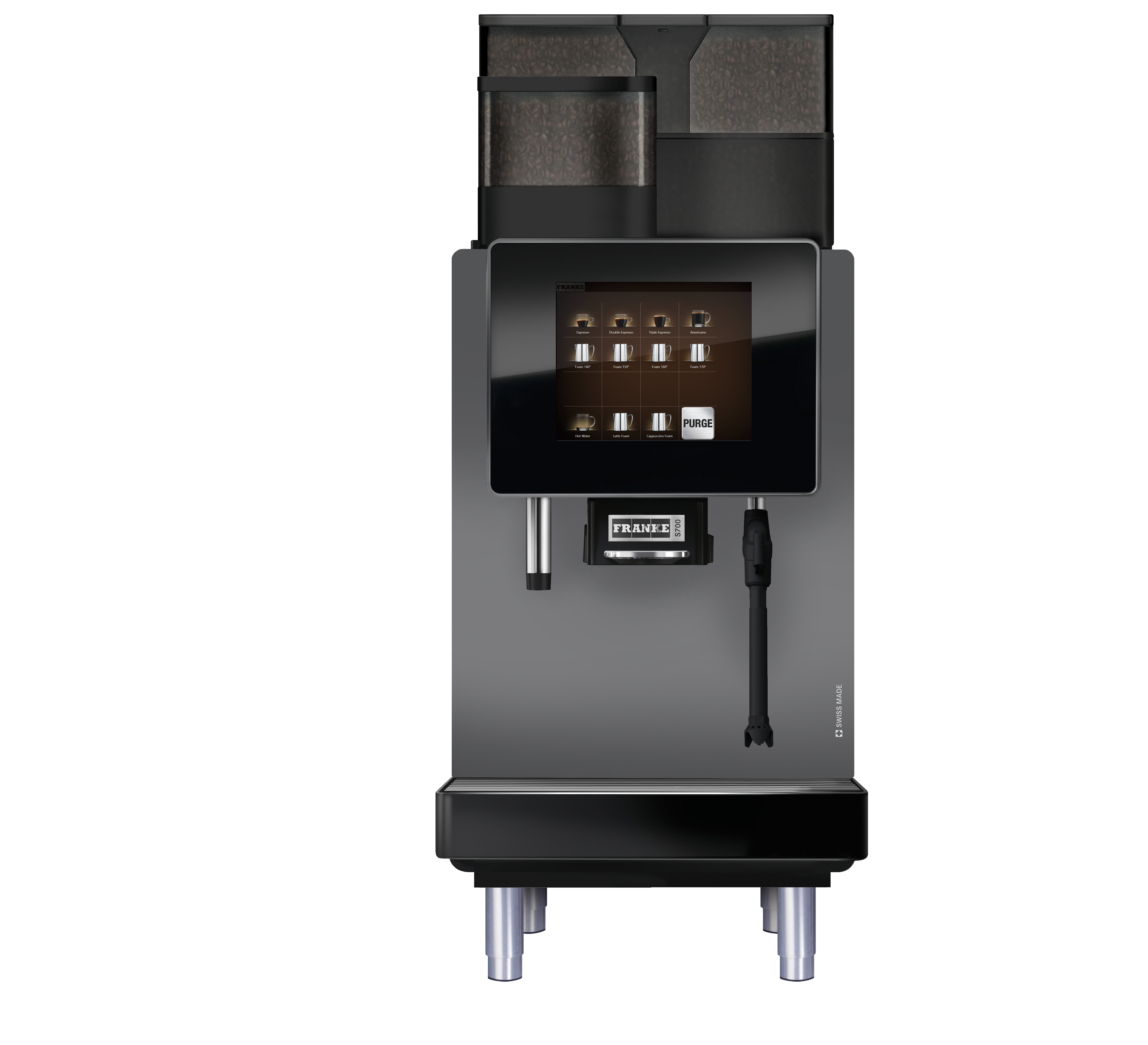 Franke S700 Semi Automatic Coffee Machine - Premium Espresso Maker for Home & Office Use