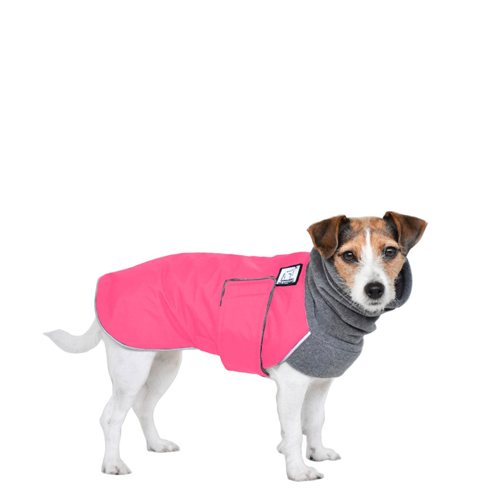 ReCoat Jack Russell Terrier Winter Coat - Waterproof Dog Jacket for Small Dogs, Warm Fleece Lined Pet Apparel for Cold Weather - Perfect for Winter Walks, Outdoor Adventures & Daily Use