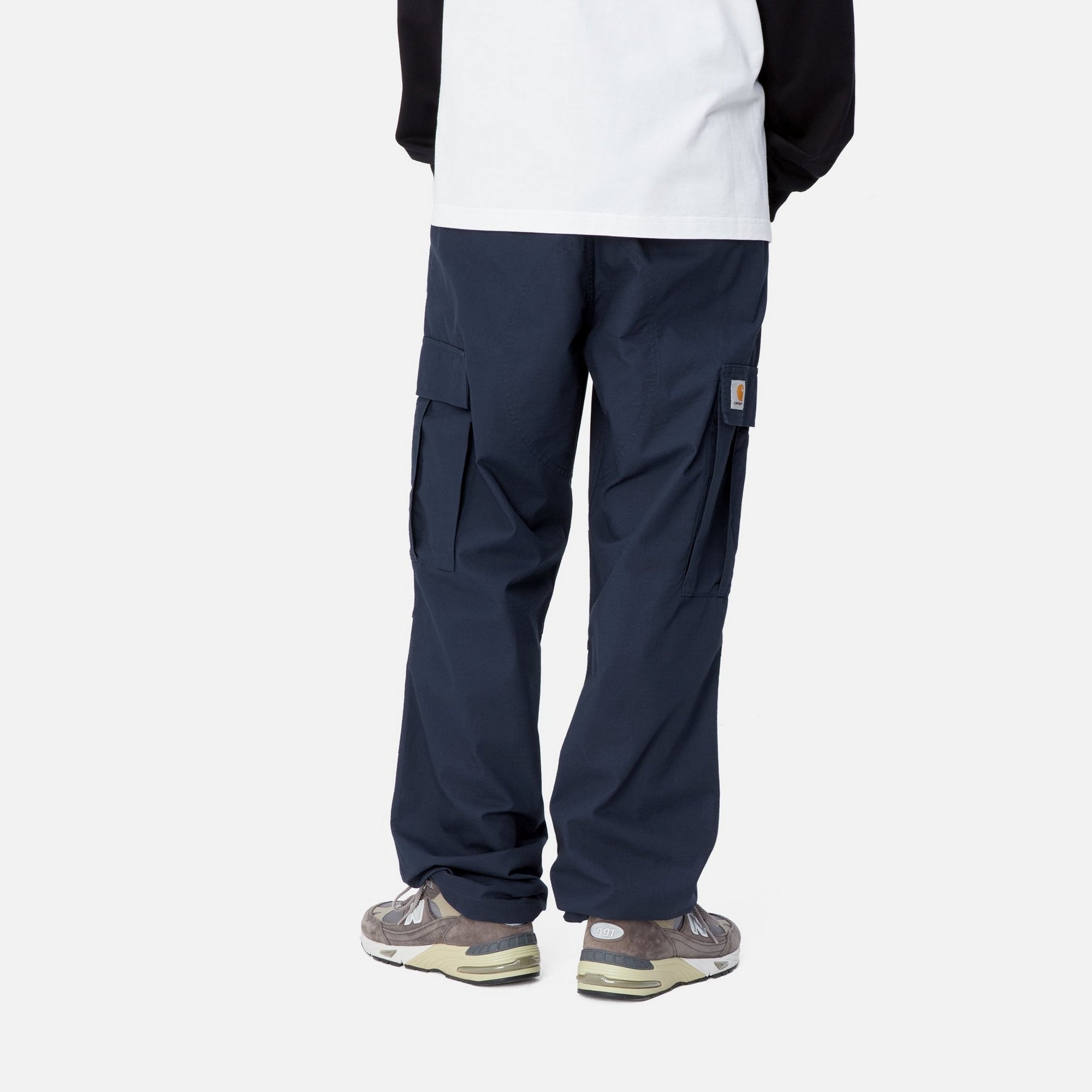 Men's Regular Fit Cargo Pants - Air Force Blue | Durable Military Style Work Pants for Outdoor, Hiking & Casual Wear