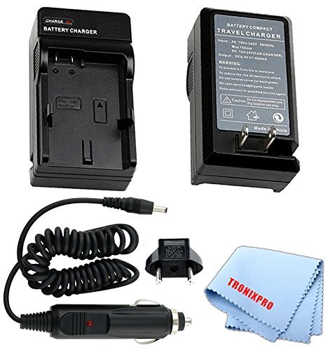 Nikon EN-EL15 Battery Charger - Dual USB Car & Home Charger for Nikon D7200, D7100, D7000, D610, D600, D800, D800E, Nikon 1 V1 & More DSLR Cameras - Includes Microfiber Cleaning Cloth - Perfect for Travel & Professional Photography