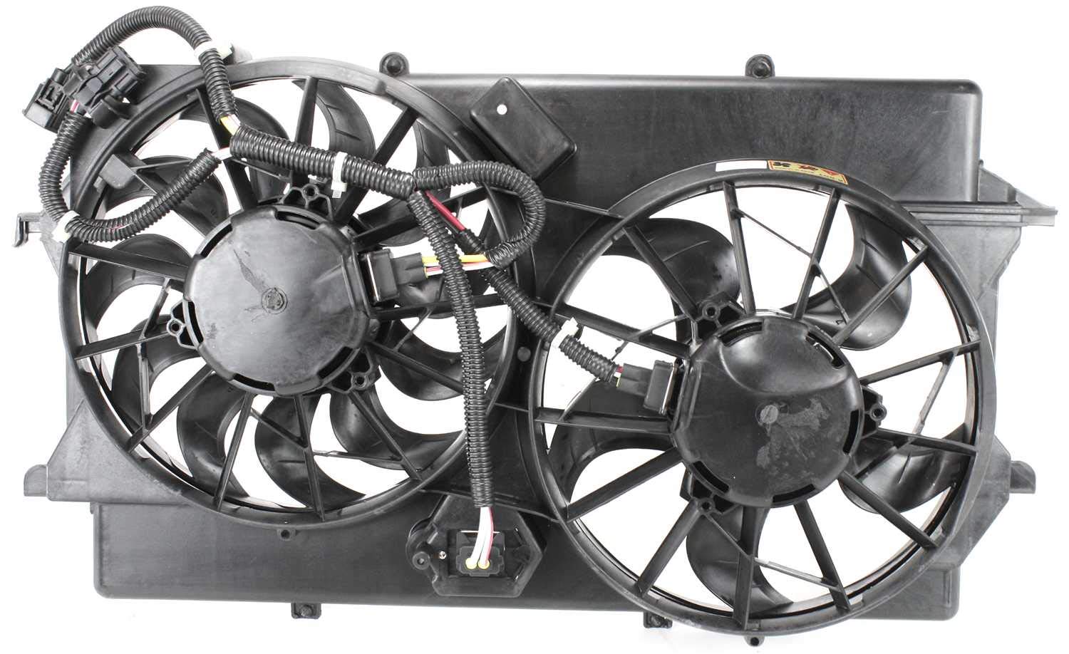 Evan Fischer Radiator Cooling Fan Replacement for 2005-2007 Ford Focus - Compatible with Partslink FO3115156 - Perfect for Engine Overheating Prevention & Summer Driving