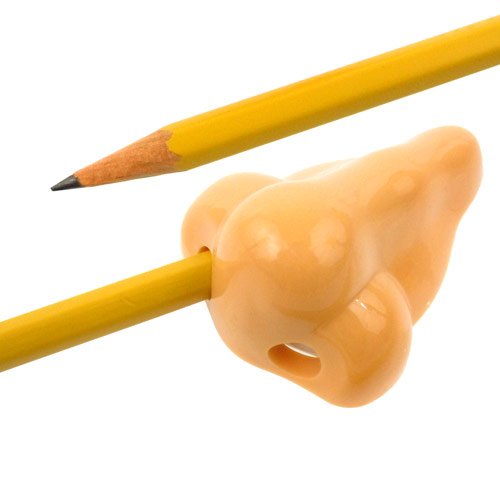 Rhode Island Novelty Nose Pencil Sharpeners - 6 Pack Fun School & Office Supplies for Kids & Adults