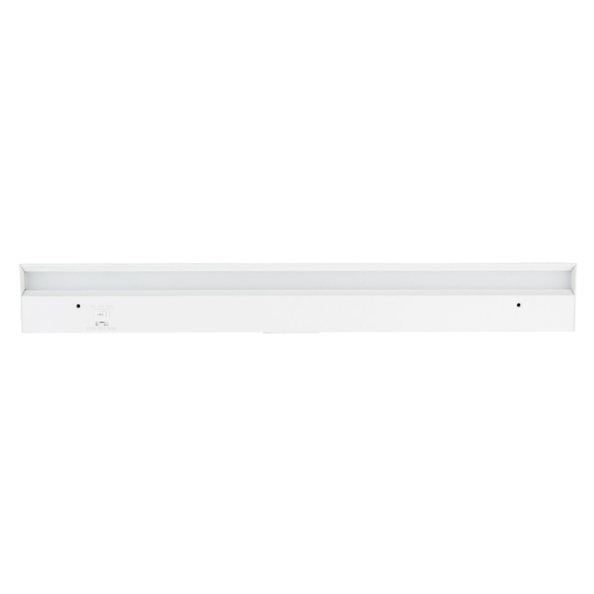 18 Inch LED Under Cabinet Light Bar - 3 CCT (2700K/3000K/3500K), 600 Lumens, 120V - Perfect for Kitchen, Bathroom, and Workspace Lighting